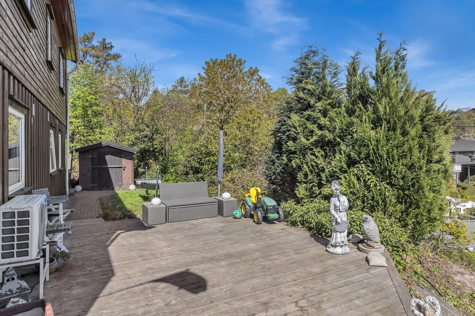 Terrasse underetasje Galleribilde