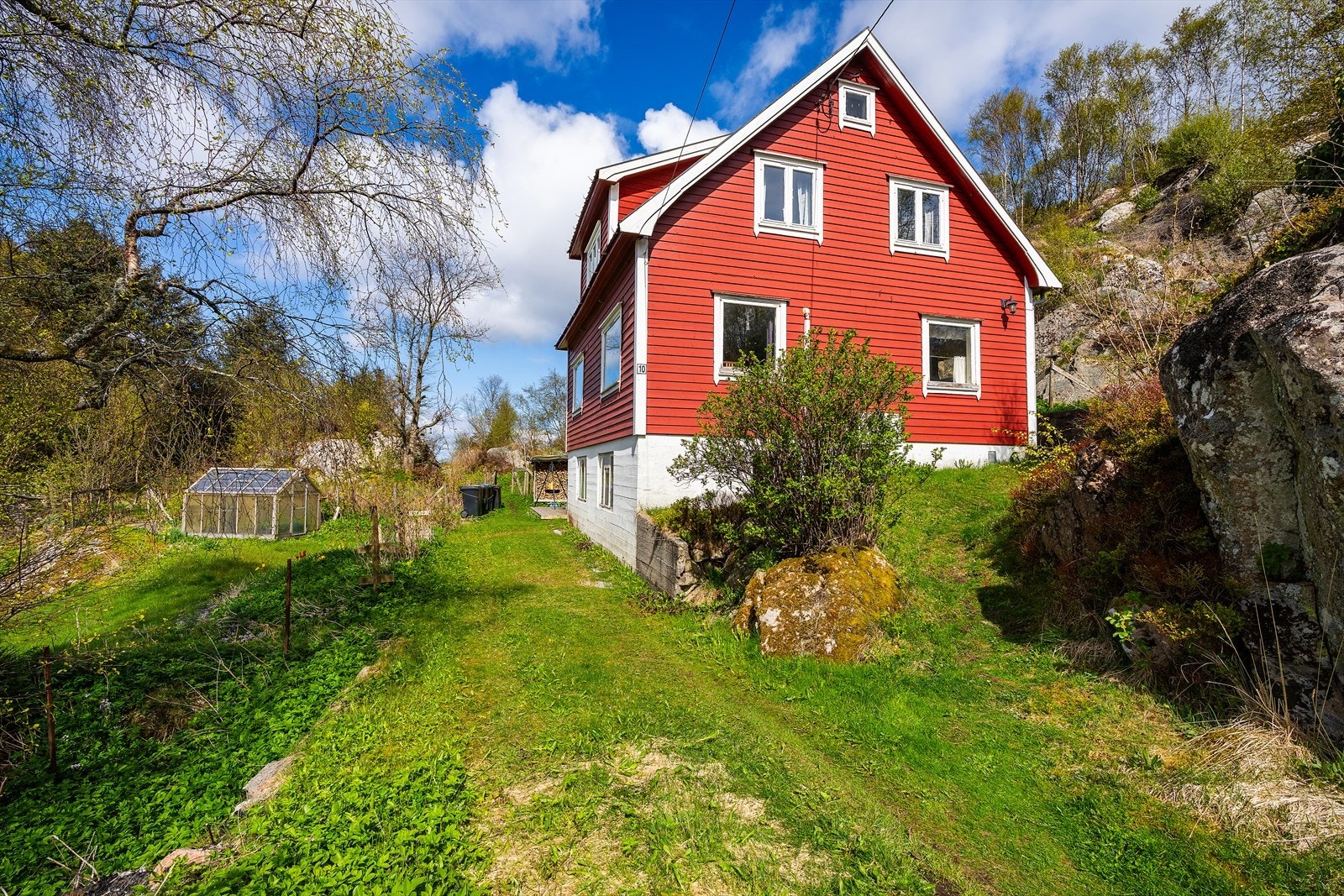 Hagen er av god størrelse og er lettstelt. Galleribilde