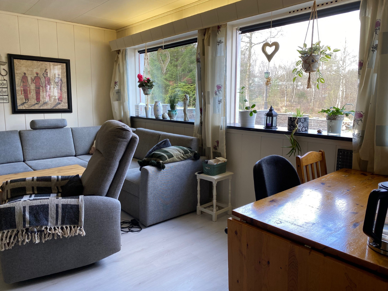 Stue i kjellerleiligheten Galleribilde