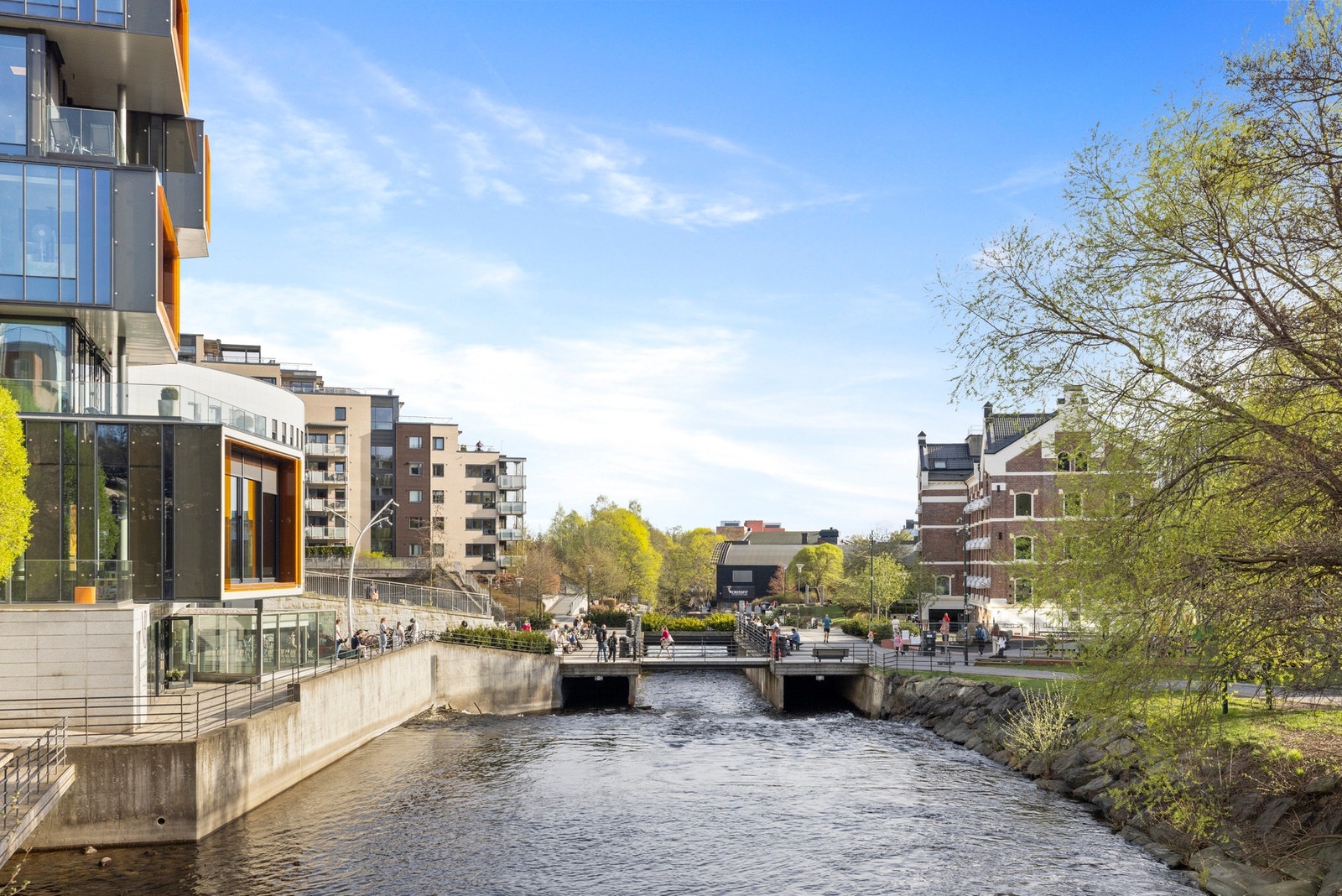 Eiendommen har nærhet til Akerselva, som er et av Oslos mest populære rekreasjonsområder. Galleribilde
