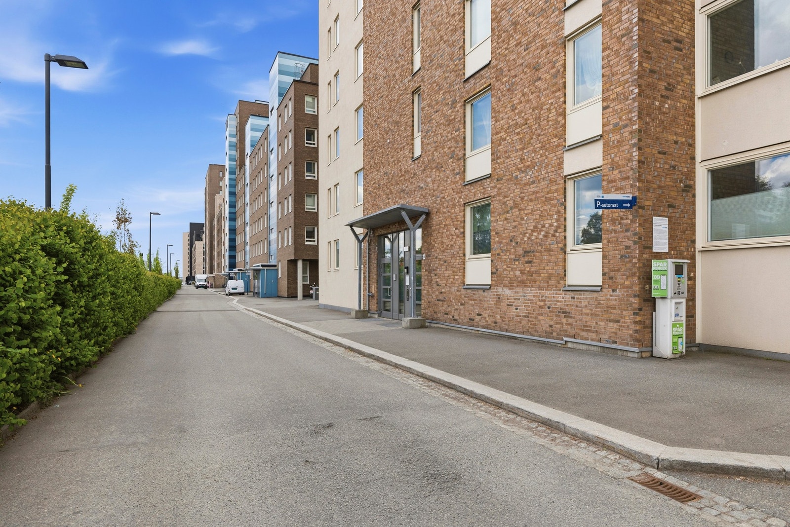 Inngangsparti til boligen. Galleribilde