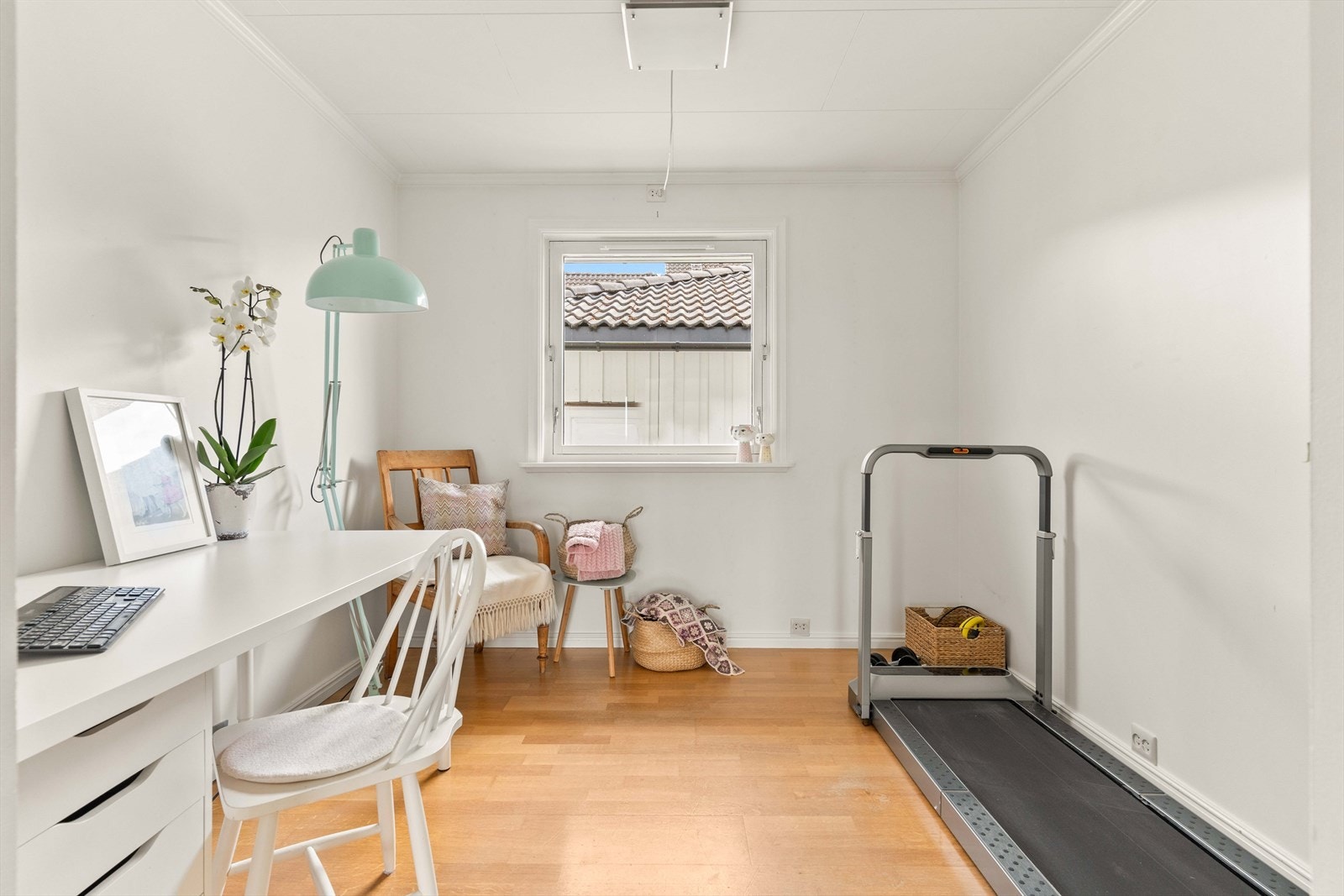Enda et soverom i 1. etasje som er av god størrelse. Galleribilde