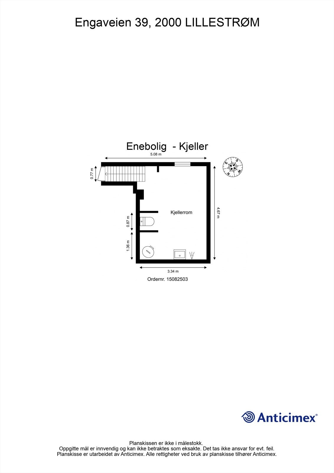 Plantegning- Kjeller Galleribilde