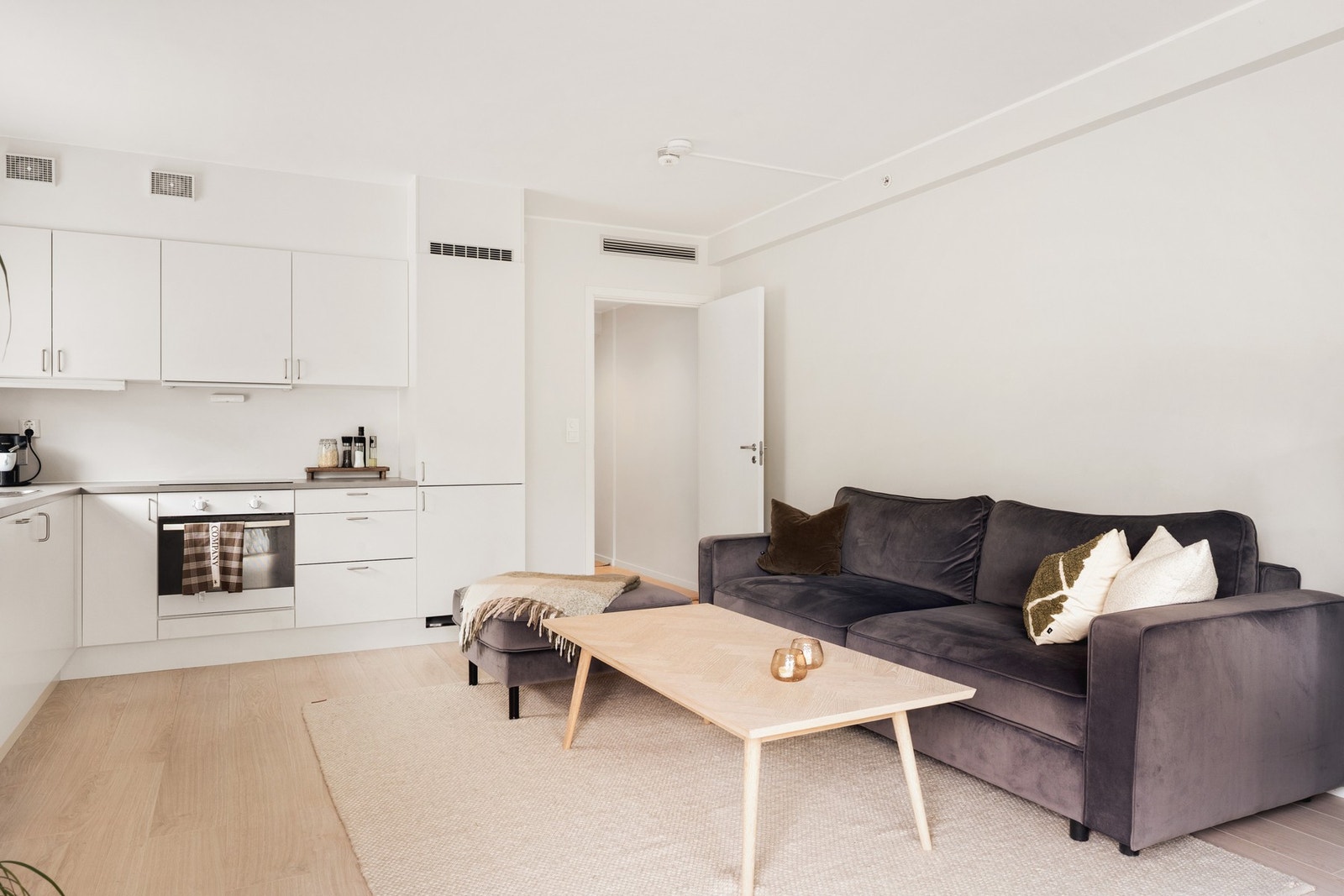 Boligen har balansert ventilasjon for et sunt og godt inneklima. Galleribilde