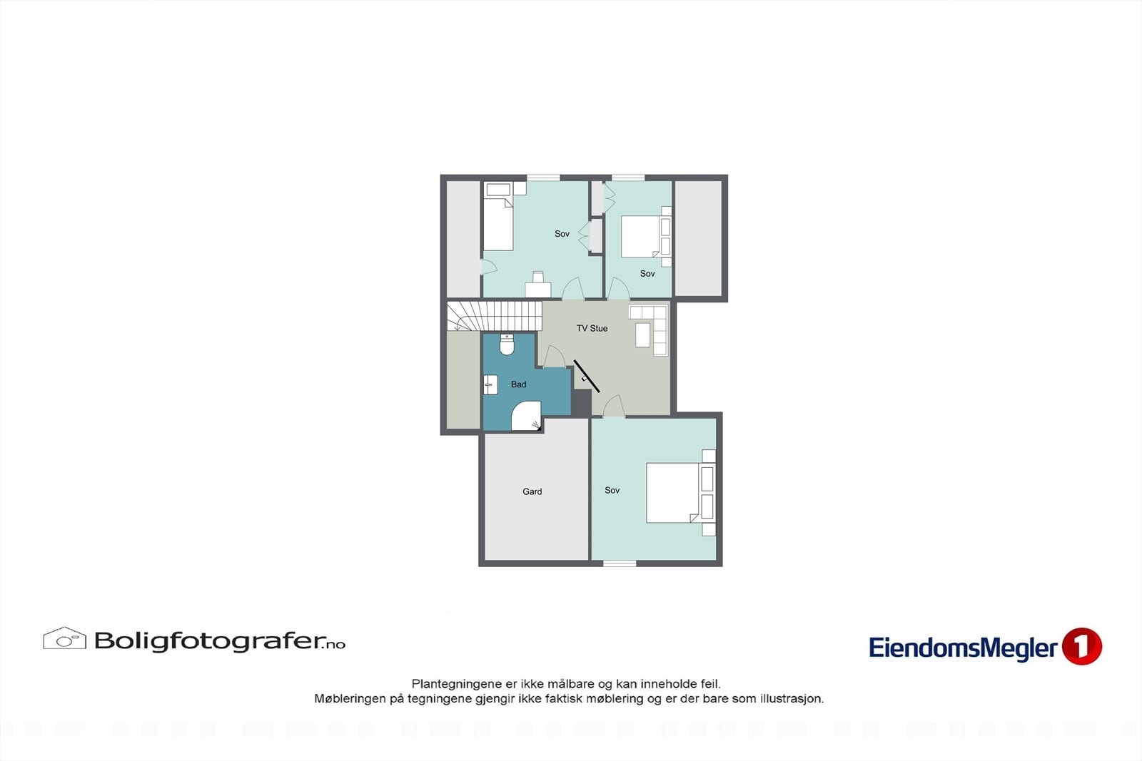 Plantegning 2. etasje. Galleribilde