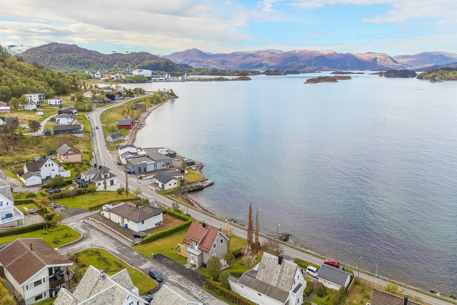 Dronefoto. Galleribilde