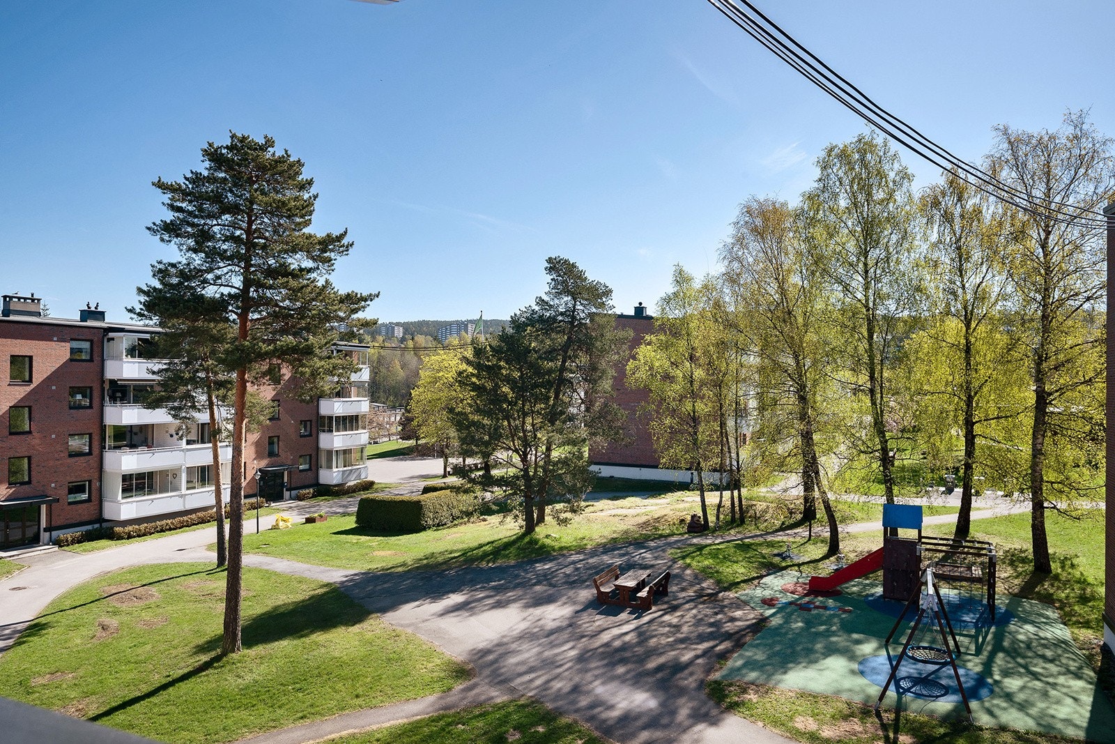 Utsikt over flotte fellesarealer Galleribilde