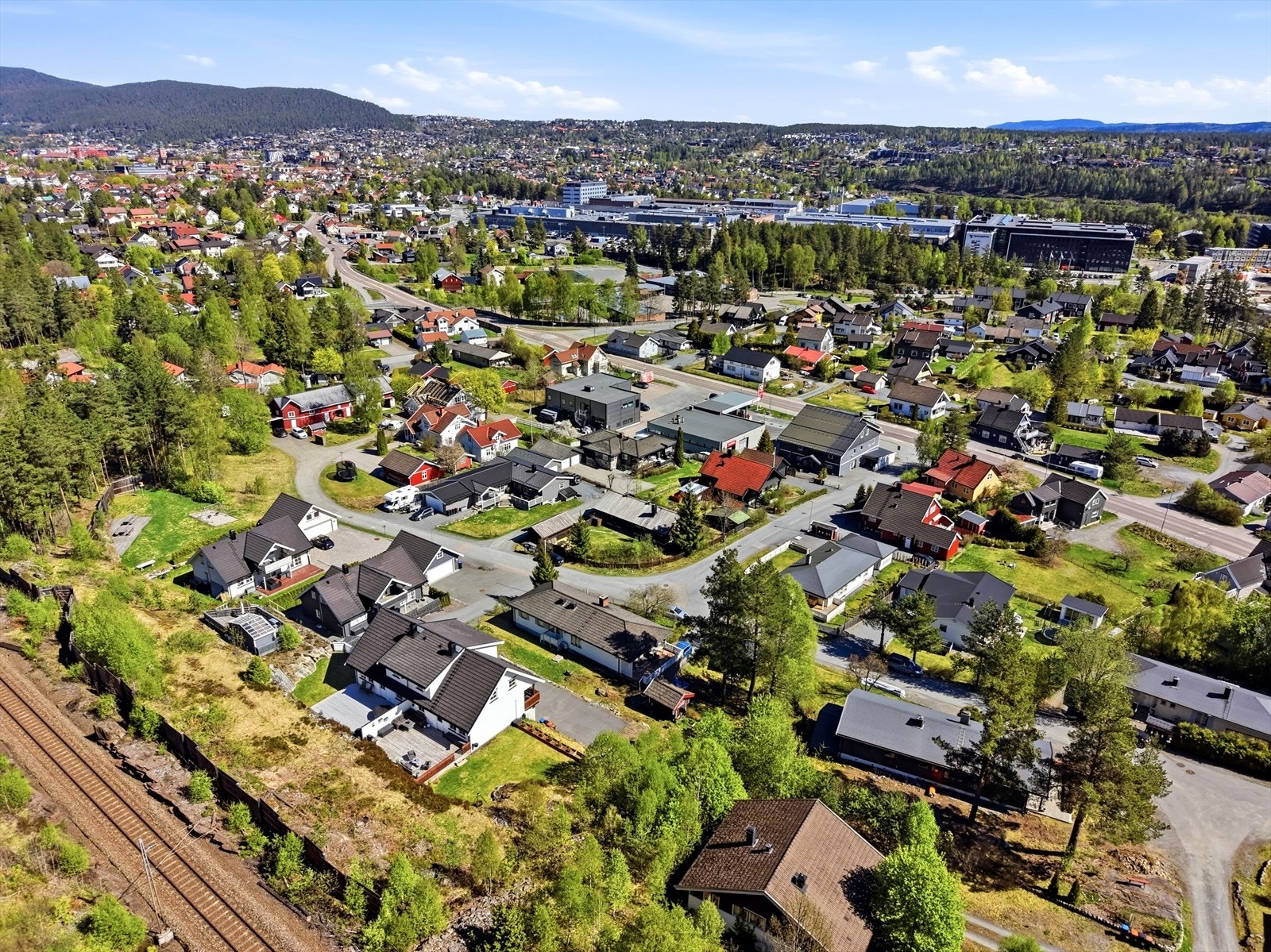 Nærområdet, med kort vei også inn mot bysentrum. Galleribilde