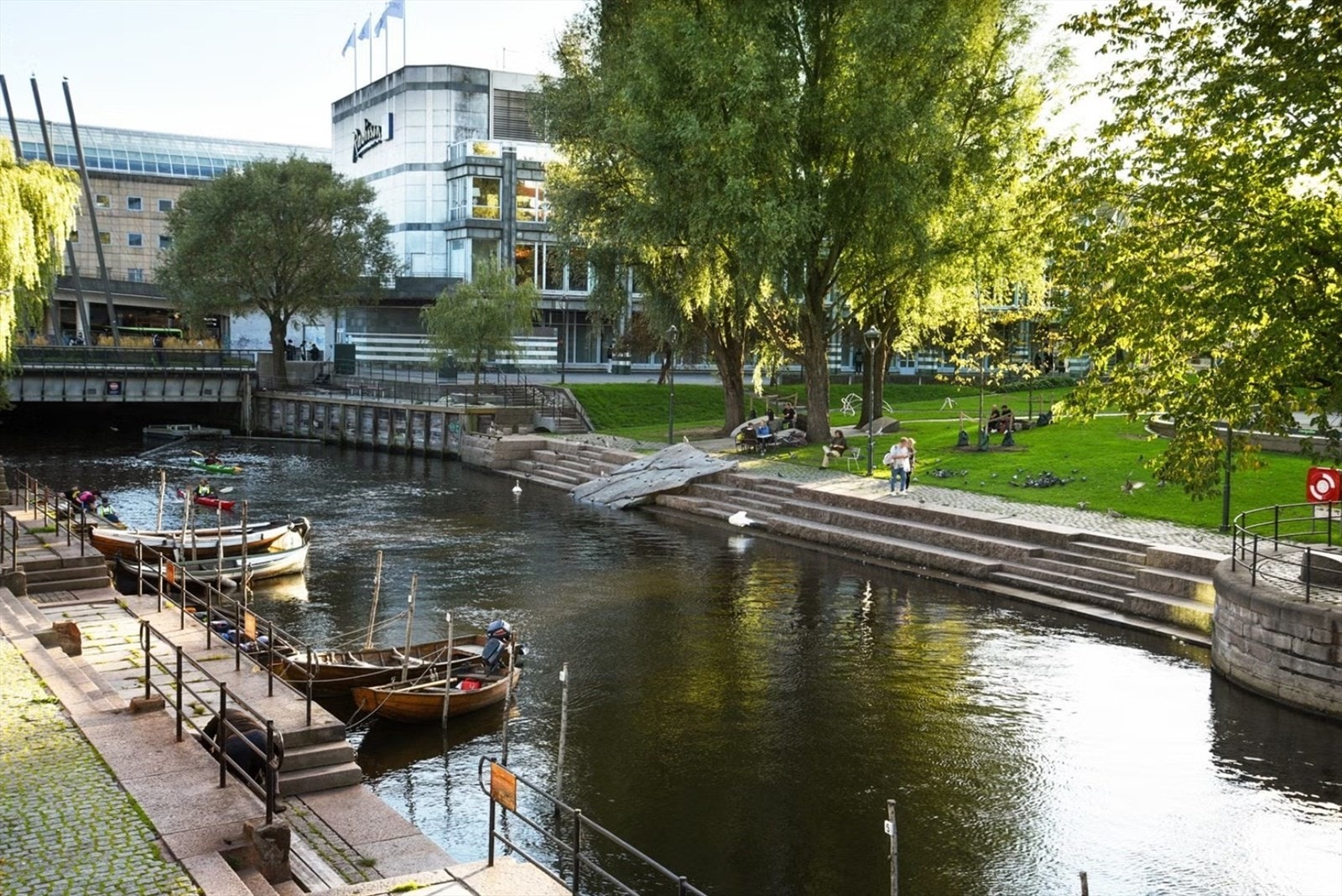 Nærheten til Akerselva gir rike muligheter for tur og rekreasjon. Galleribilde