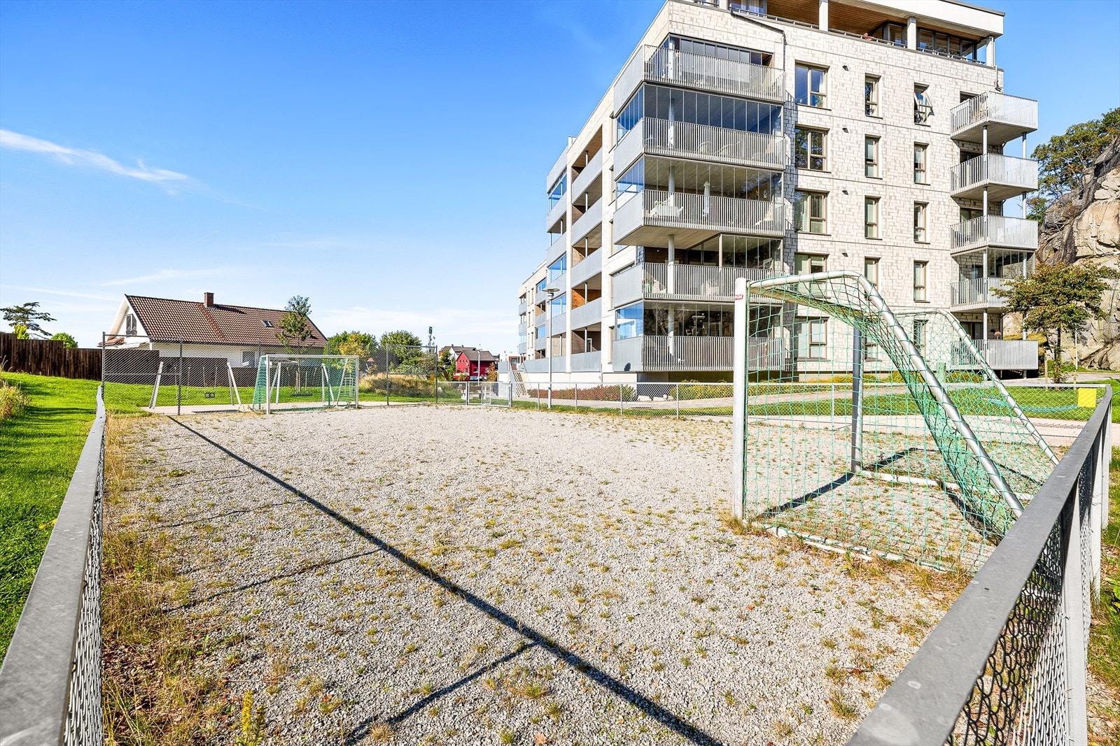 Uteområde. Galleribilde