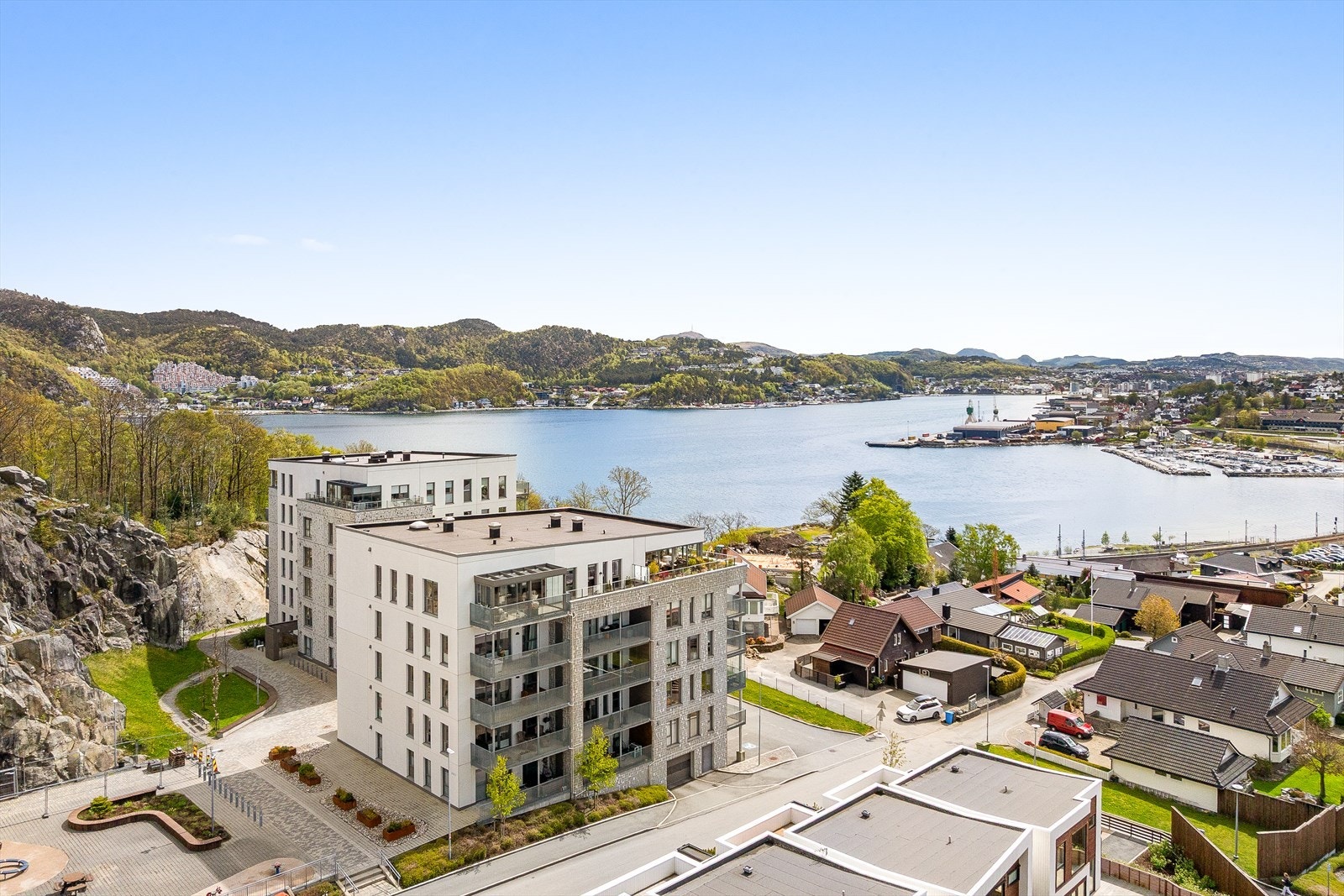 Uteområde. Galleribilde