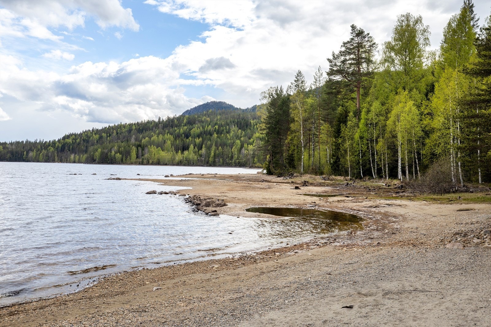 Nærheten til Samsjøen gir gode muligheter for bading og vannaktiviteter. Galleribilde