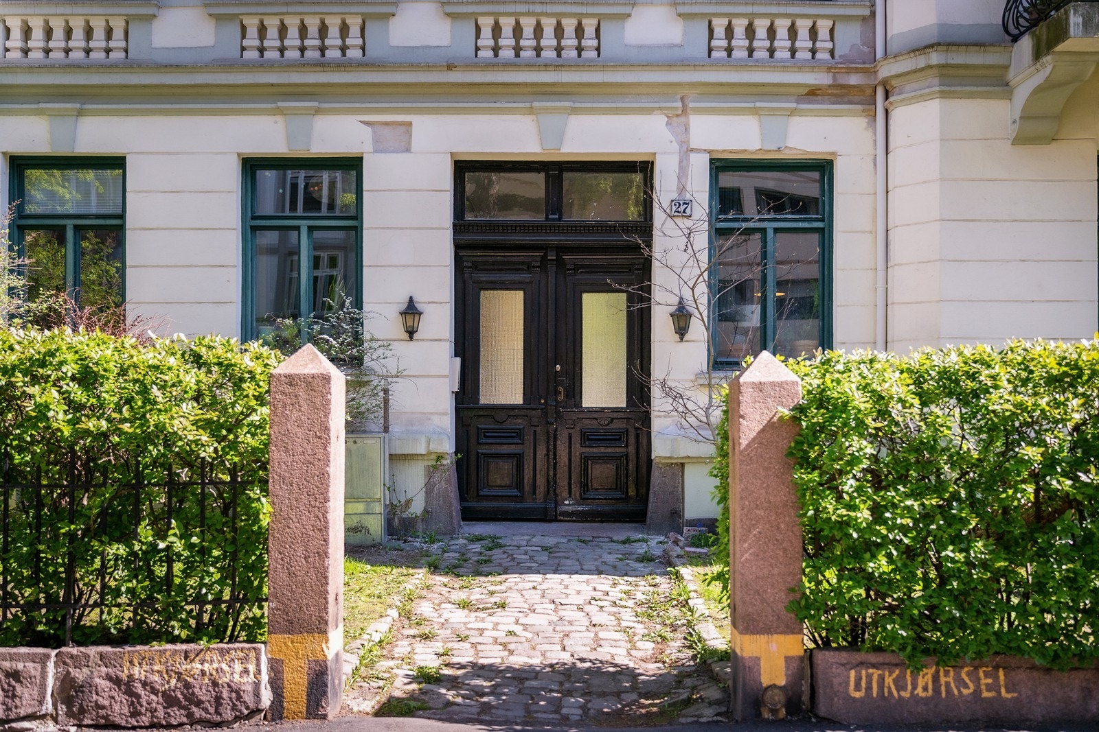 Representativt inngangsparti Galleribilde