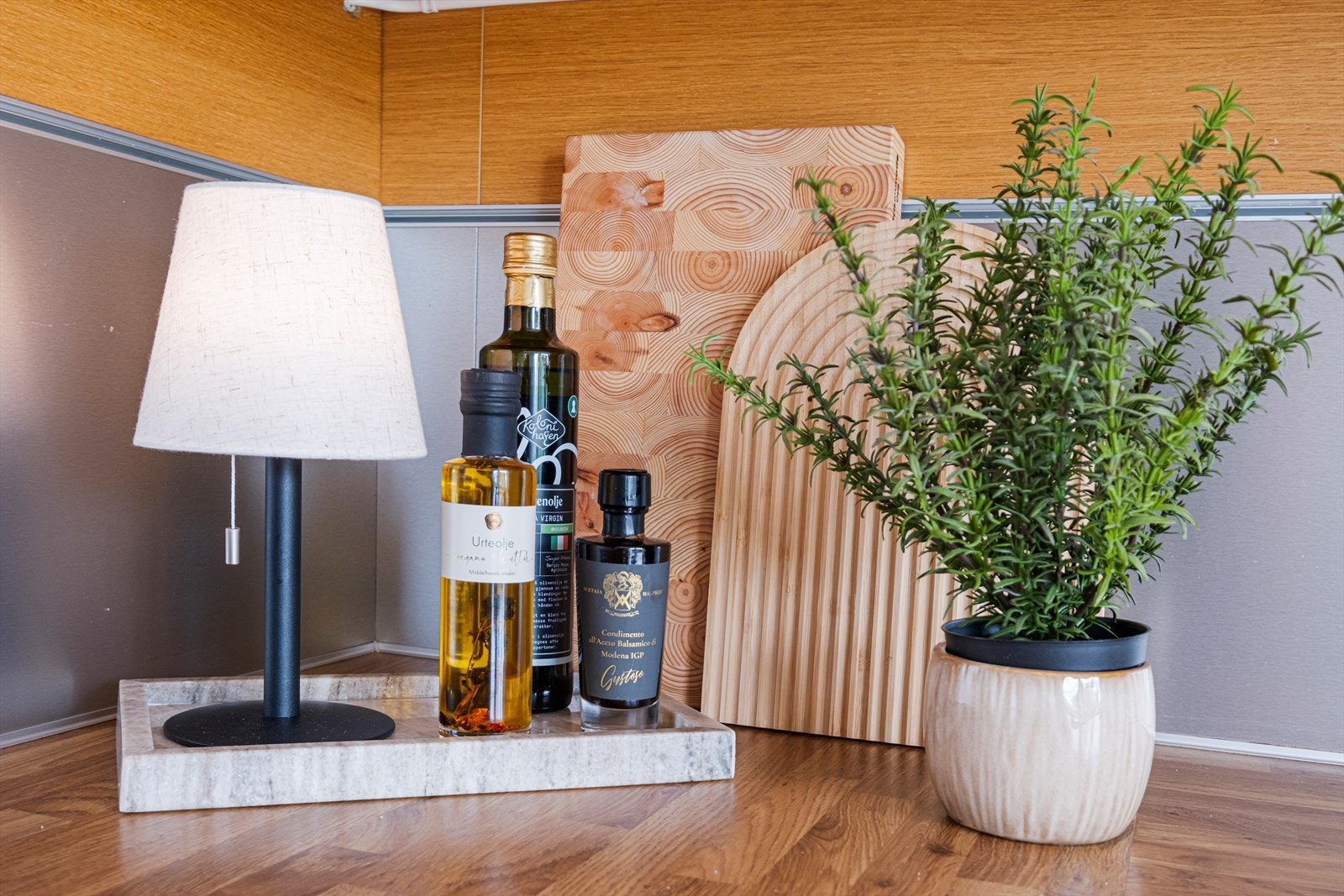 Detaljbilde på kjøkkenet Galleribilde