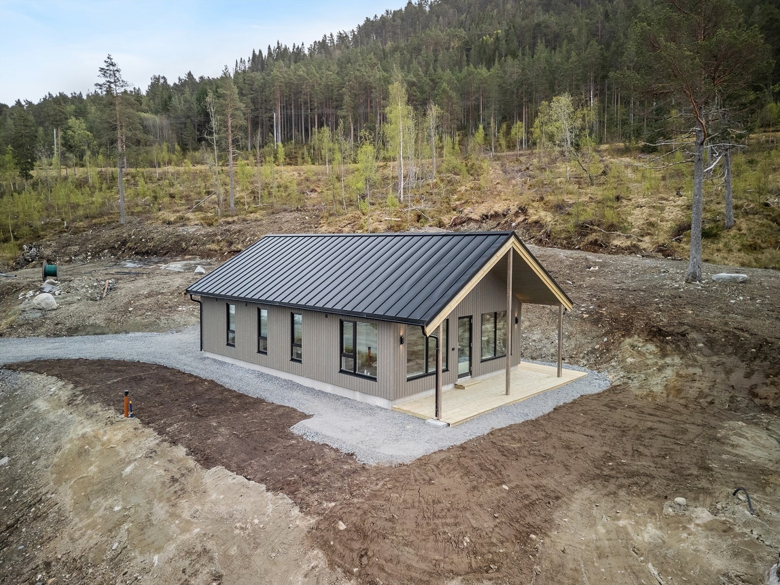 Dronefoto Galleribilde