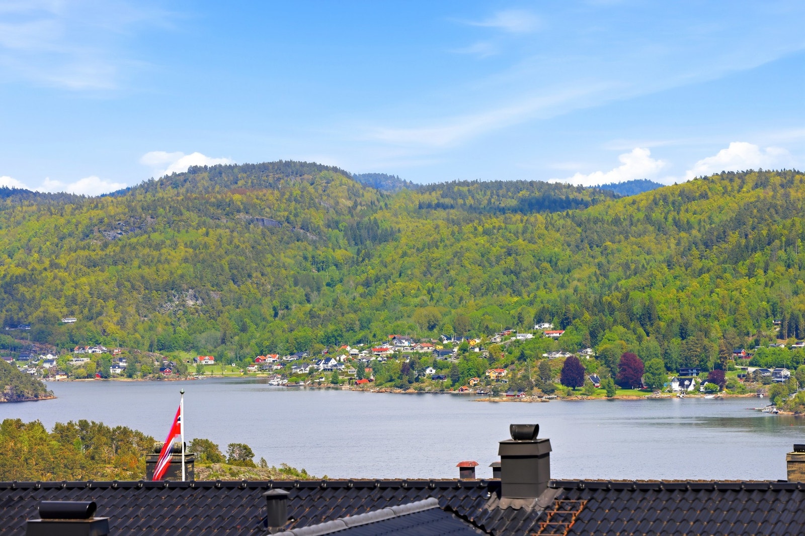 Utsikten fra stue Galleribilde