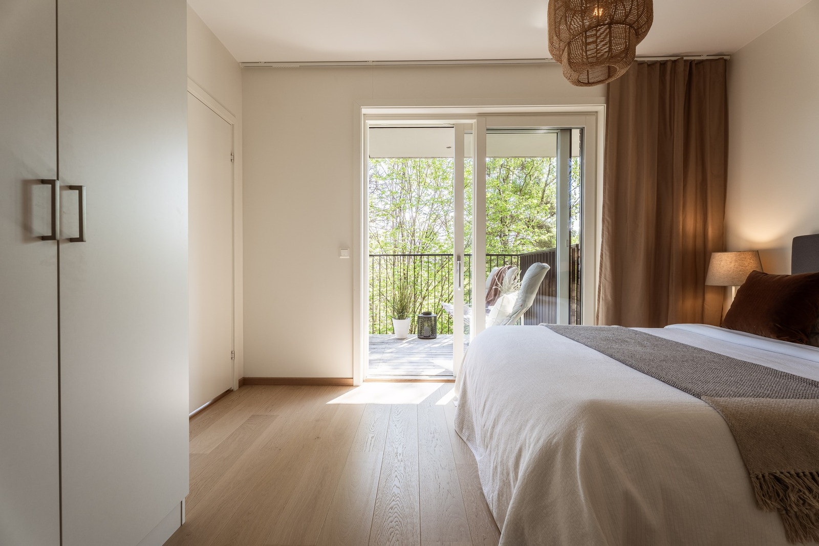 Den direkte utgangen til egen balkong på ca. 5 m². Galleribilde