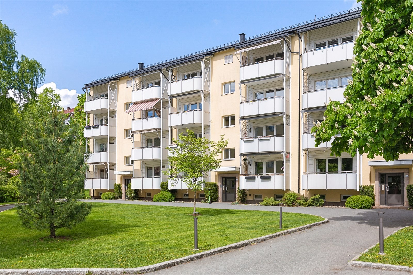Storo Borettslag består av 185 andelsleiligheter. Galleribilde