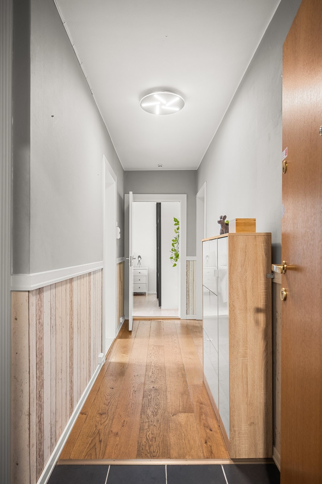 Entrédøren har brannklasse B30 og lydklasse db40. Galleribilde