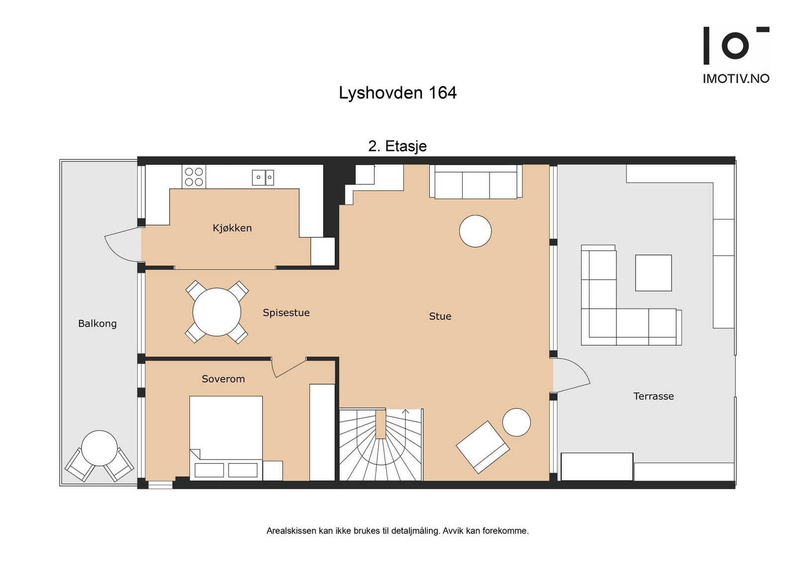 Planløsning hovedetasjen Galleribilde