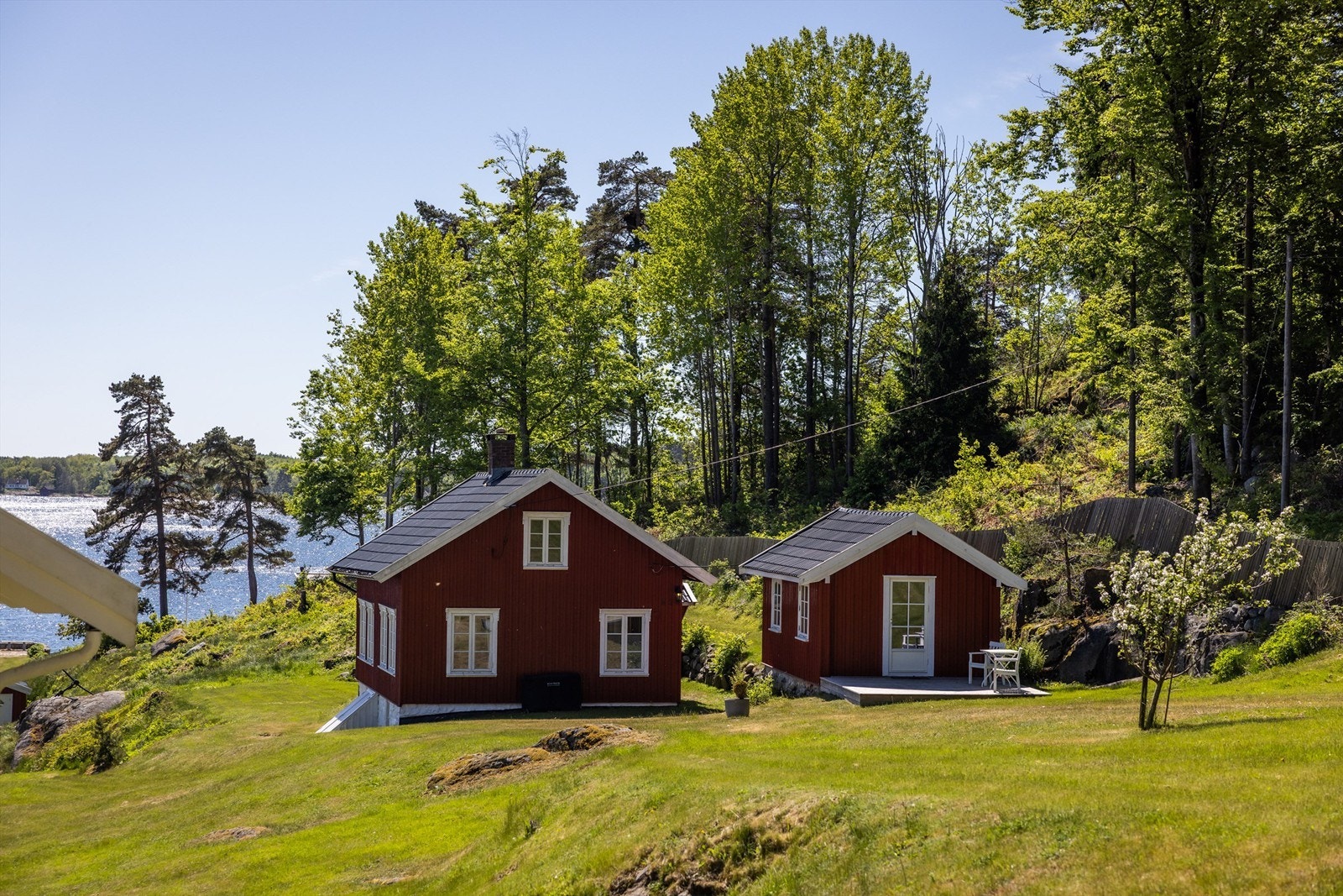 Her ligger alt til rette for et sted hvor både storfamilien og flere generasjoner kan samles, samtidig som man har gode muligheter for privatliv. Galleribilde