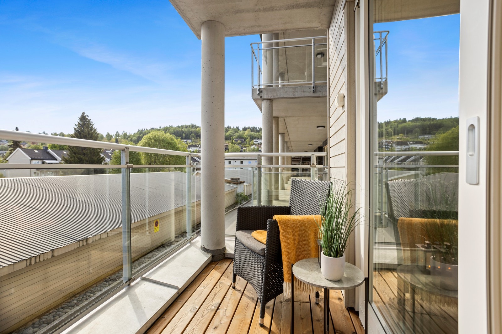 Her kan man nyte varme sommerdager! Galleribilde