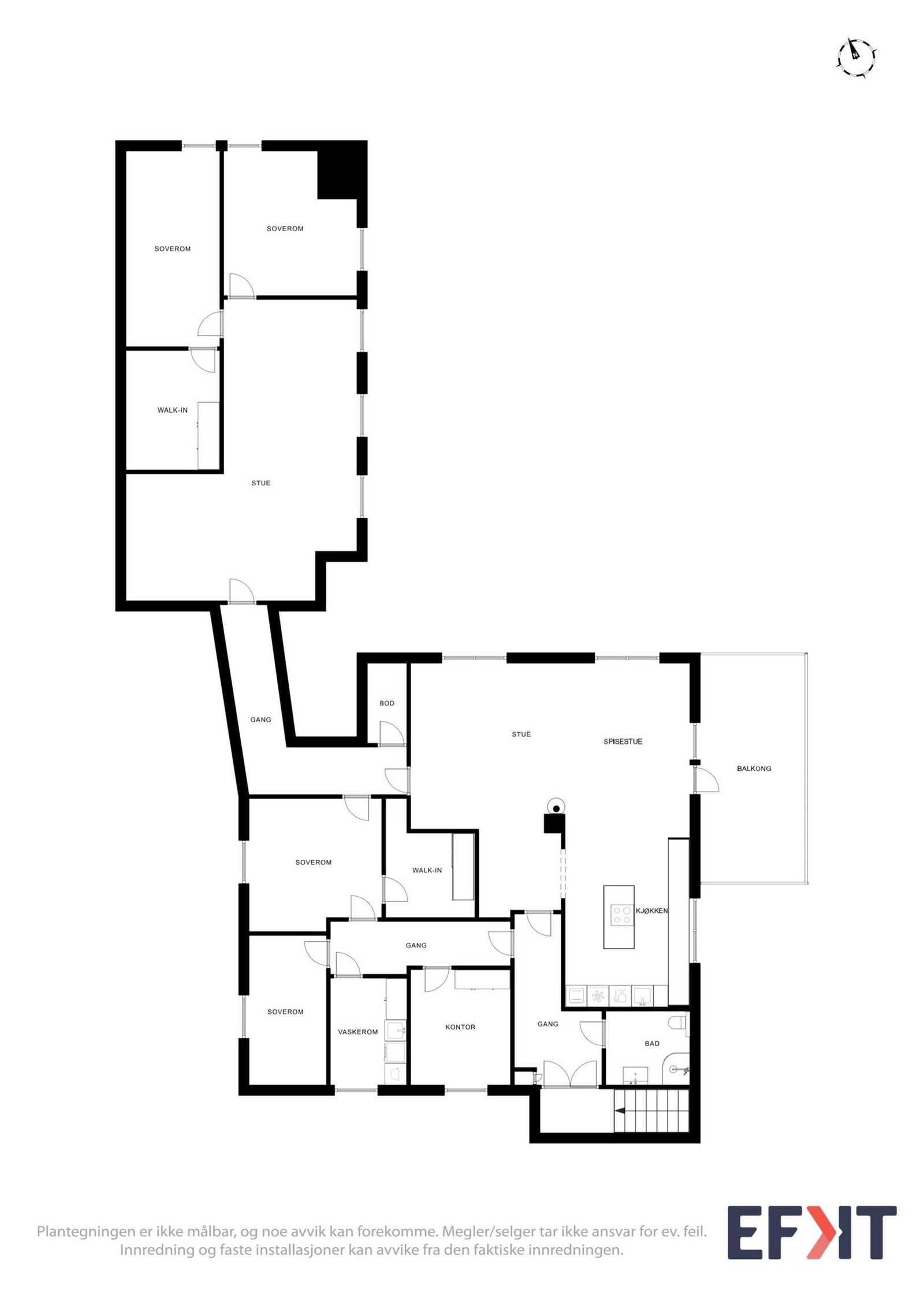hovedetasje Galleribilde
