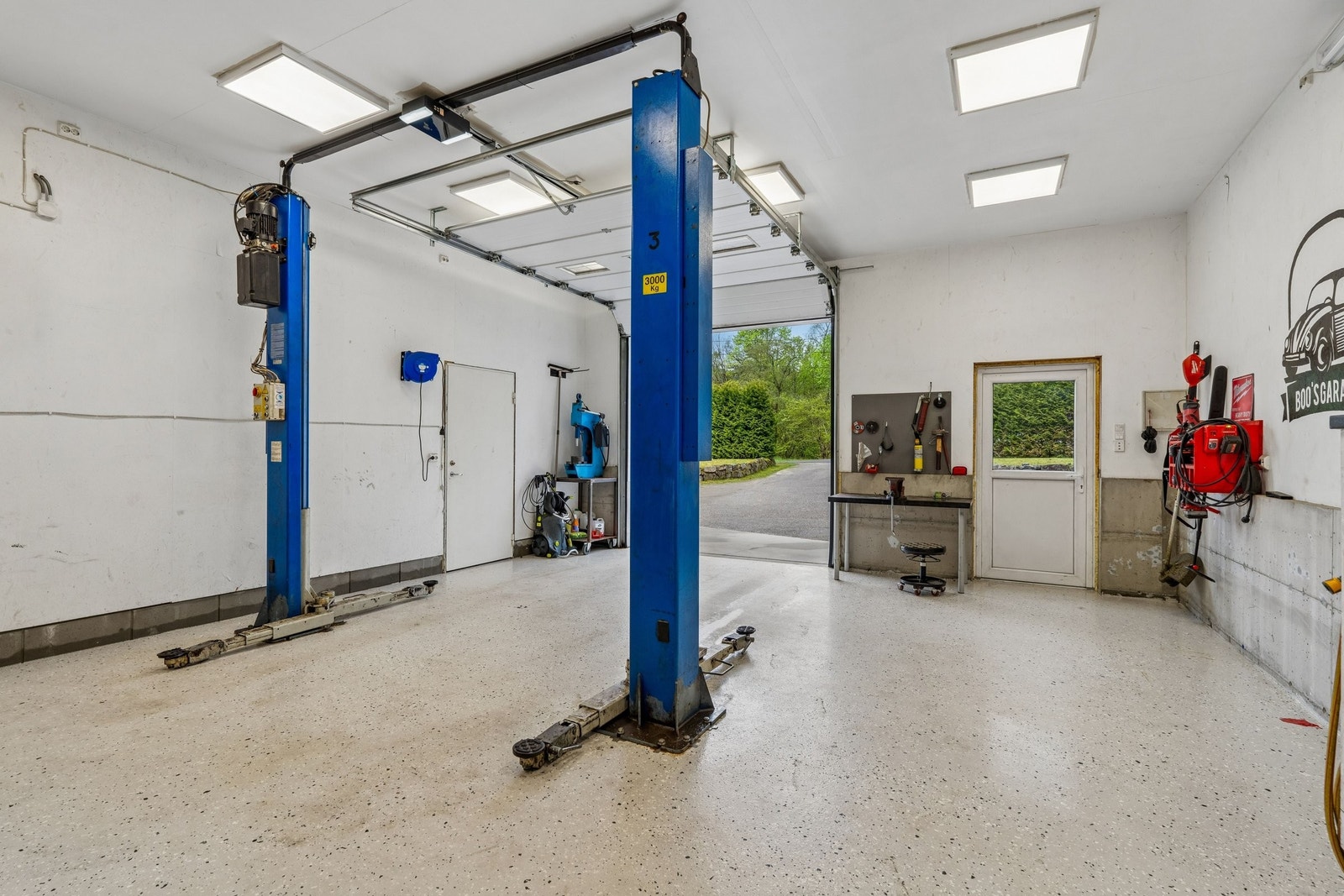 verksted med løftebukk Galleribilde