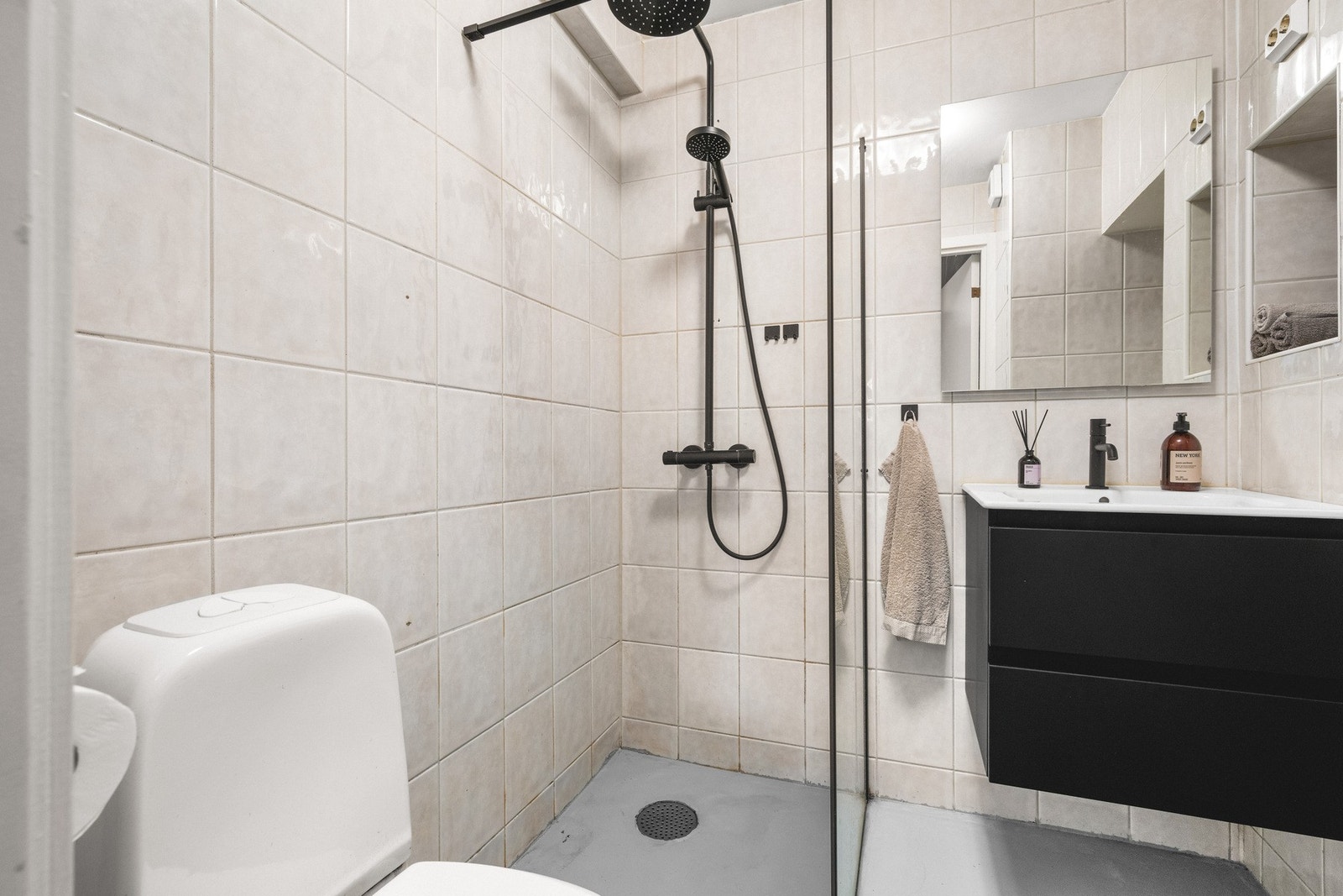 Badet er på 2,5 kvm Galleribilde