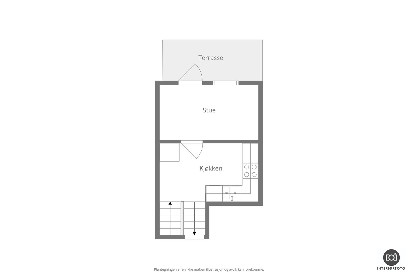Plan 1 1/5 etasje Galleribilde