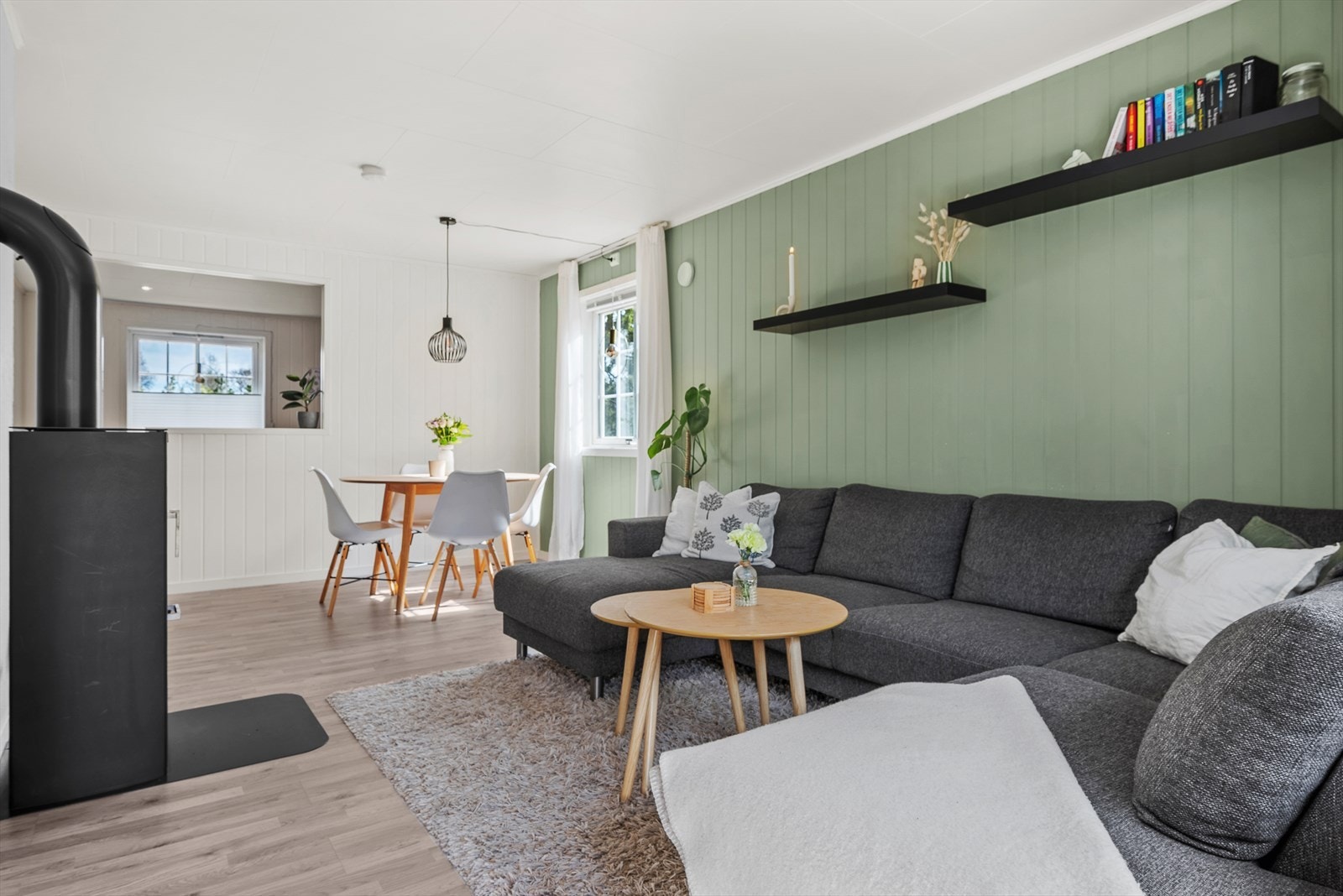 Alle rom ble overfalteoppusset i 2018 med lyse og delikate fager. Galleribilde
