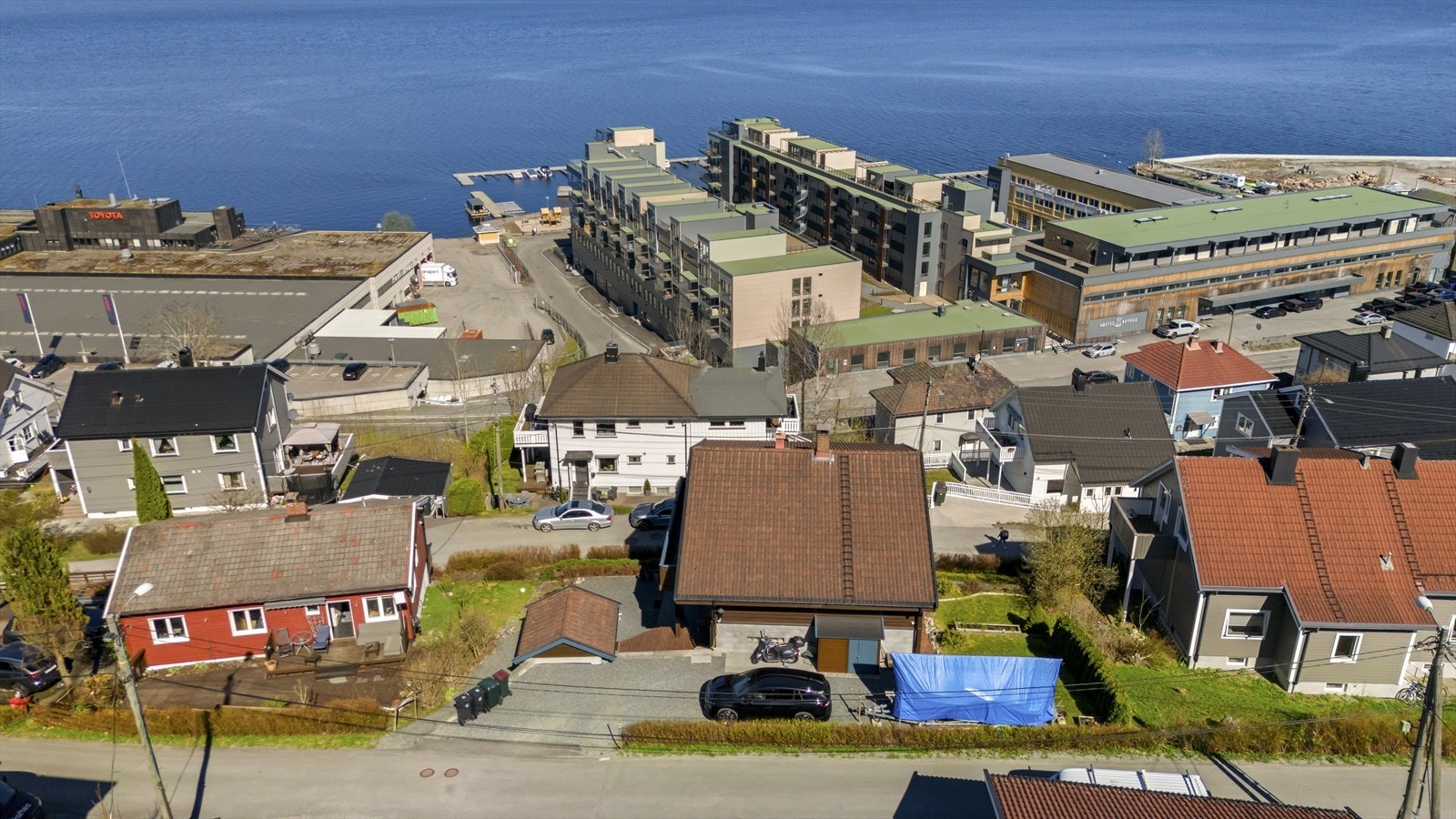 Dronefoto Galleribilde