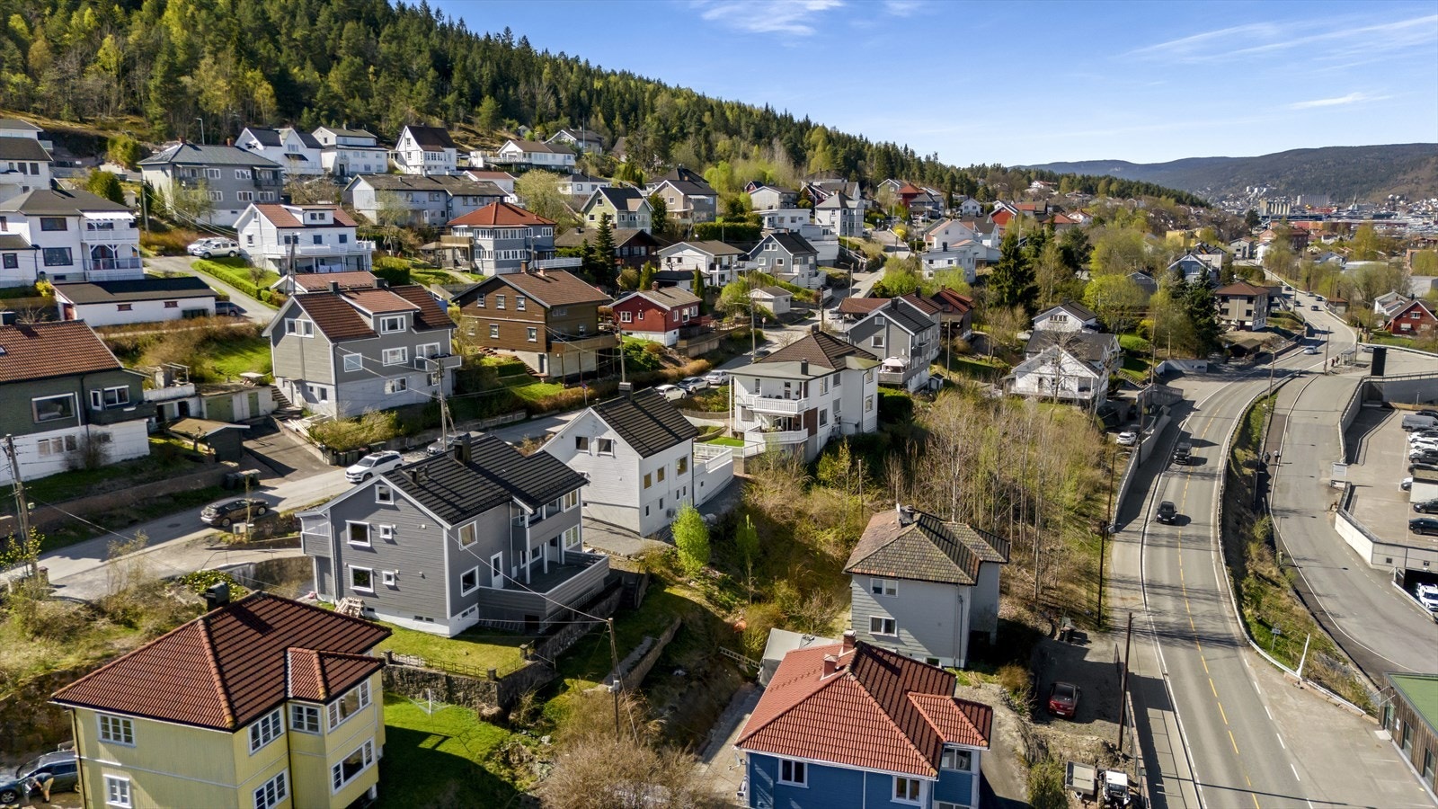 Dronefoto Galleribilde
