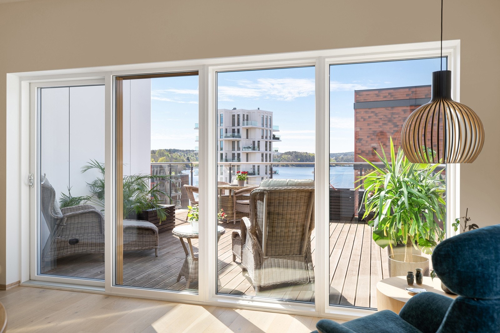 Utsikt fra lesekrok Galleribilde