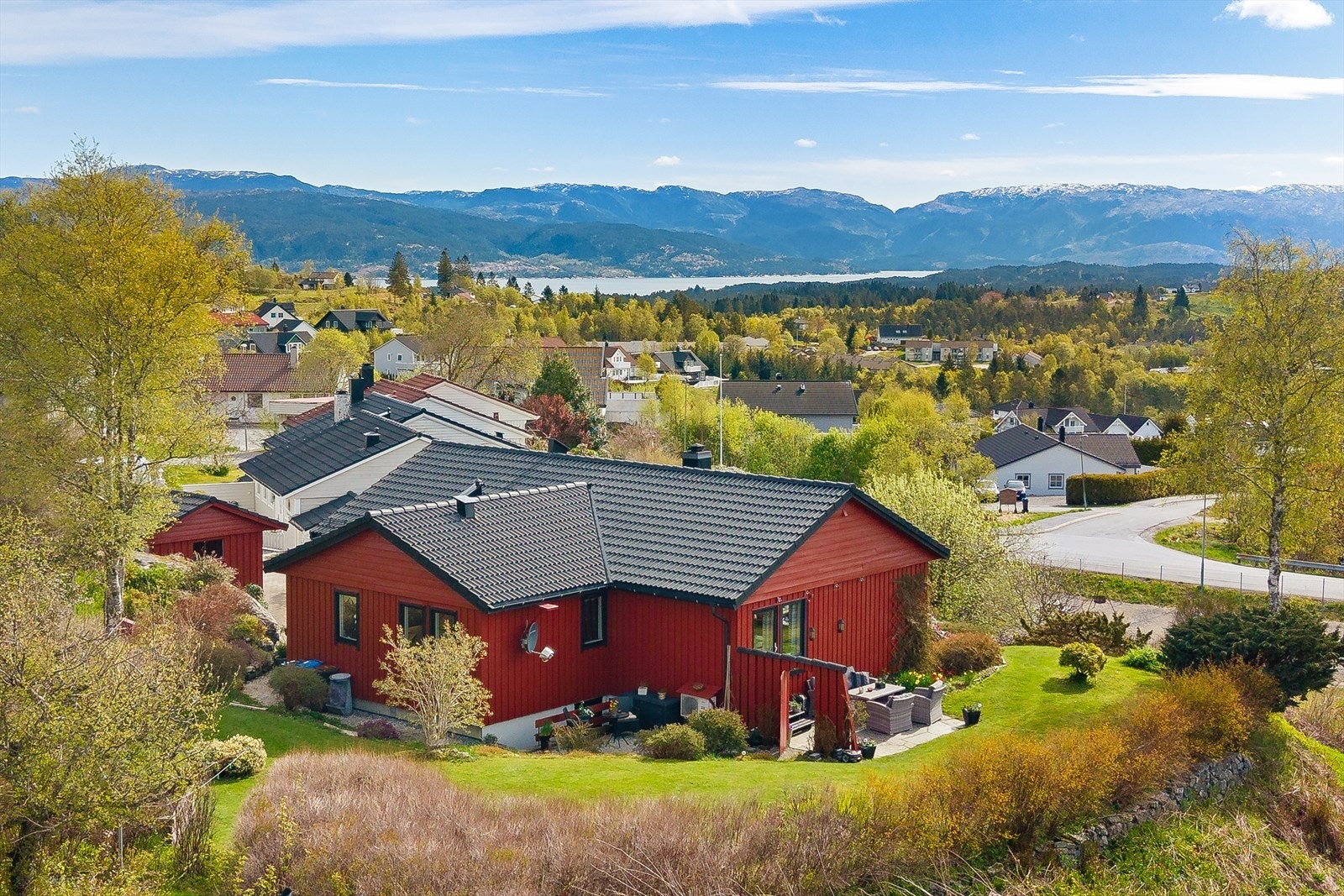 Det er ikke mange som kan tilby en slik utsikt! Galleribilde
