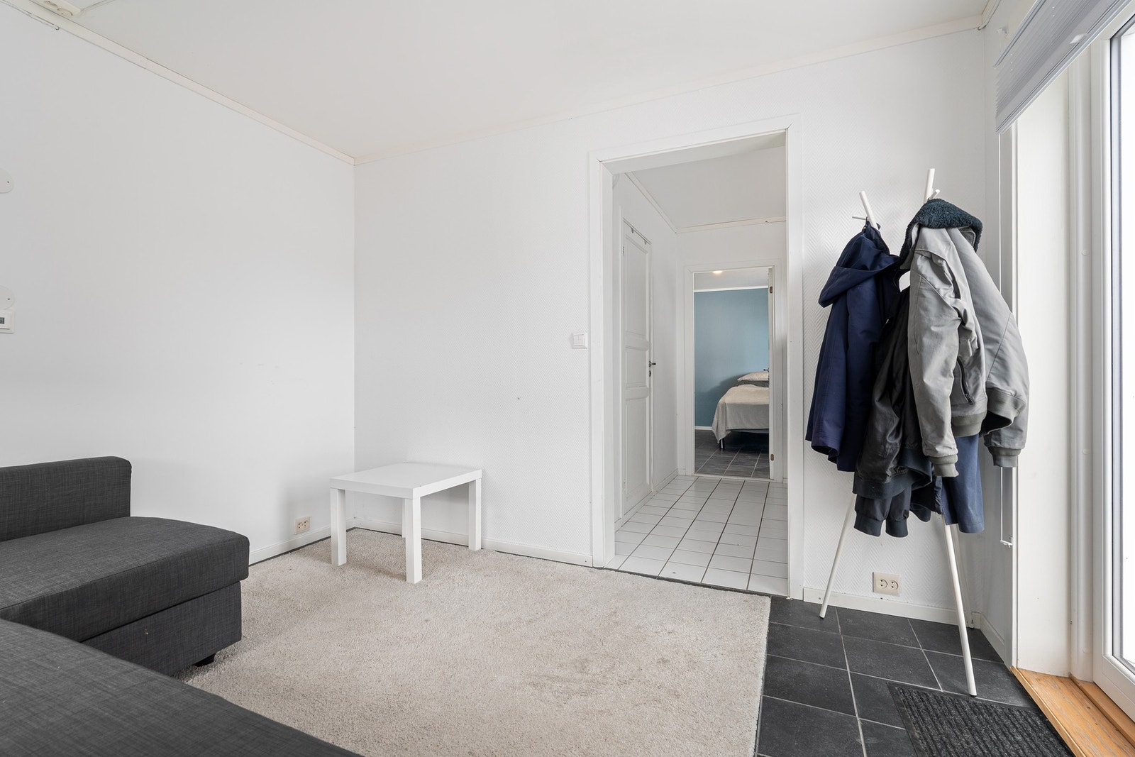 Flislagte gulvflater. Galleribilde