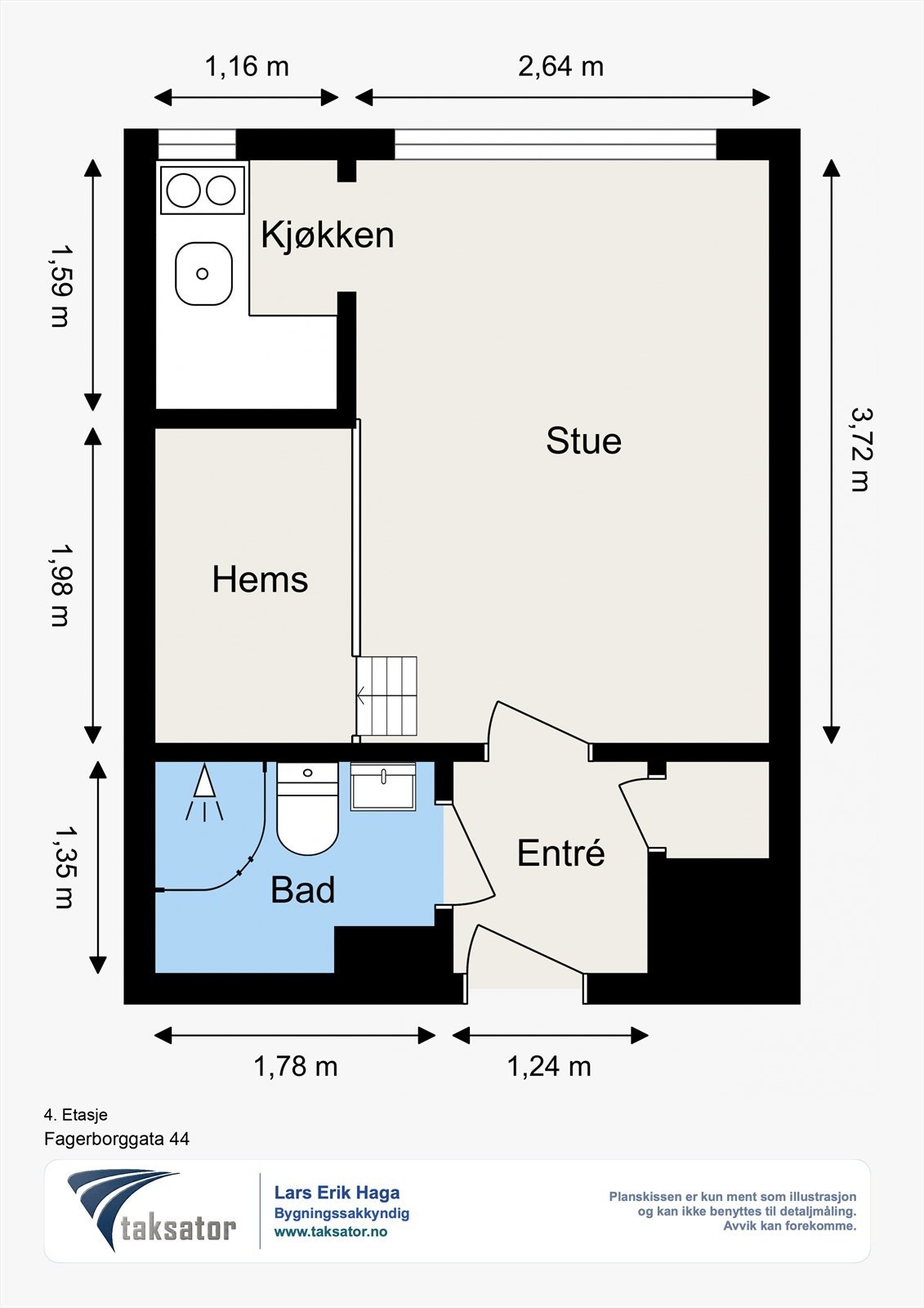 Plantegning Galleribilde