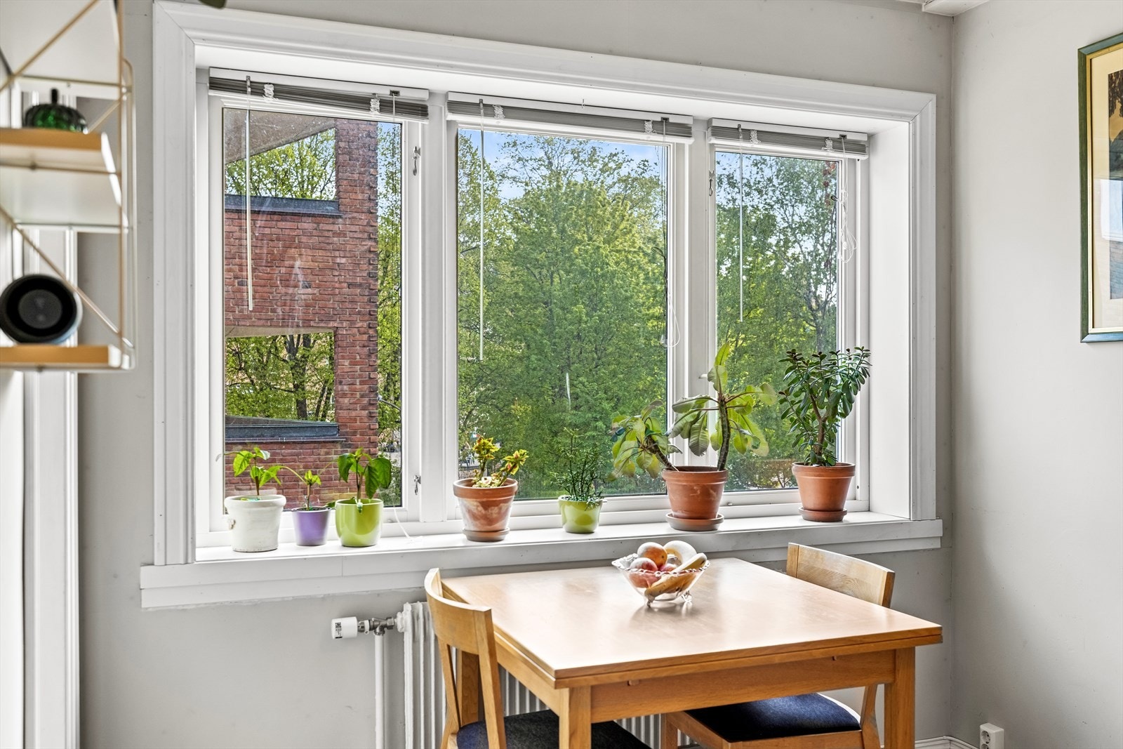 Store vinduer med isolerglass som slipper inn rikelig med naturlig lys Galleribilde