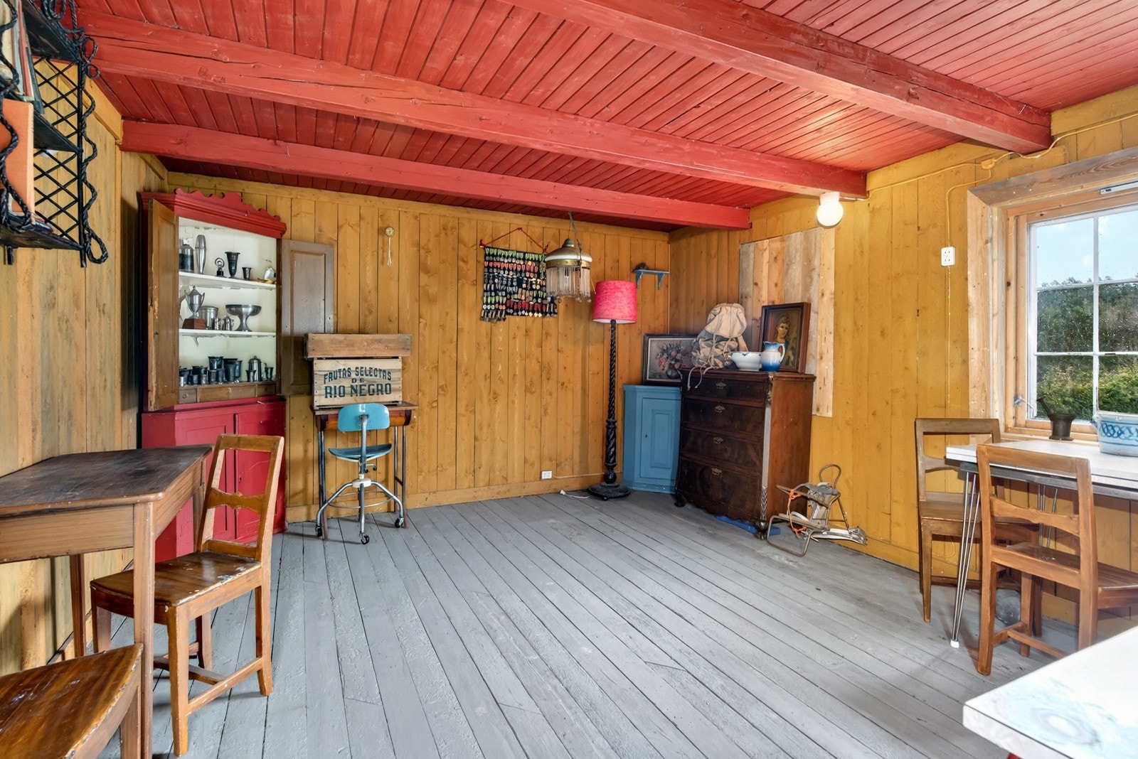 Innredet stabbur. Her er det kun egen fantasi som setter grenser for fremtiden. Galleribilde