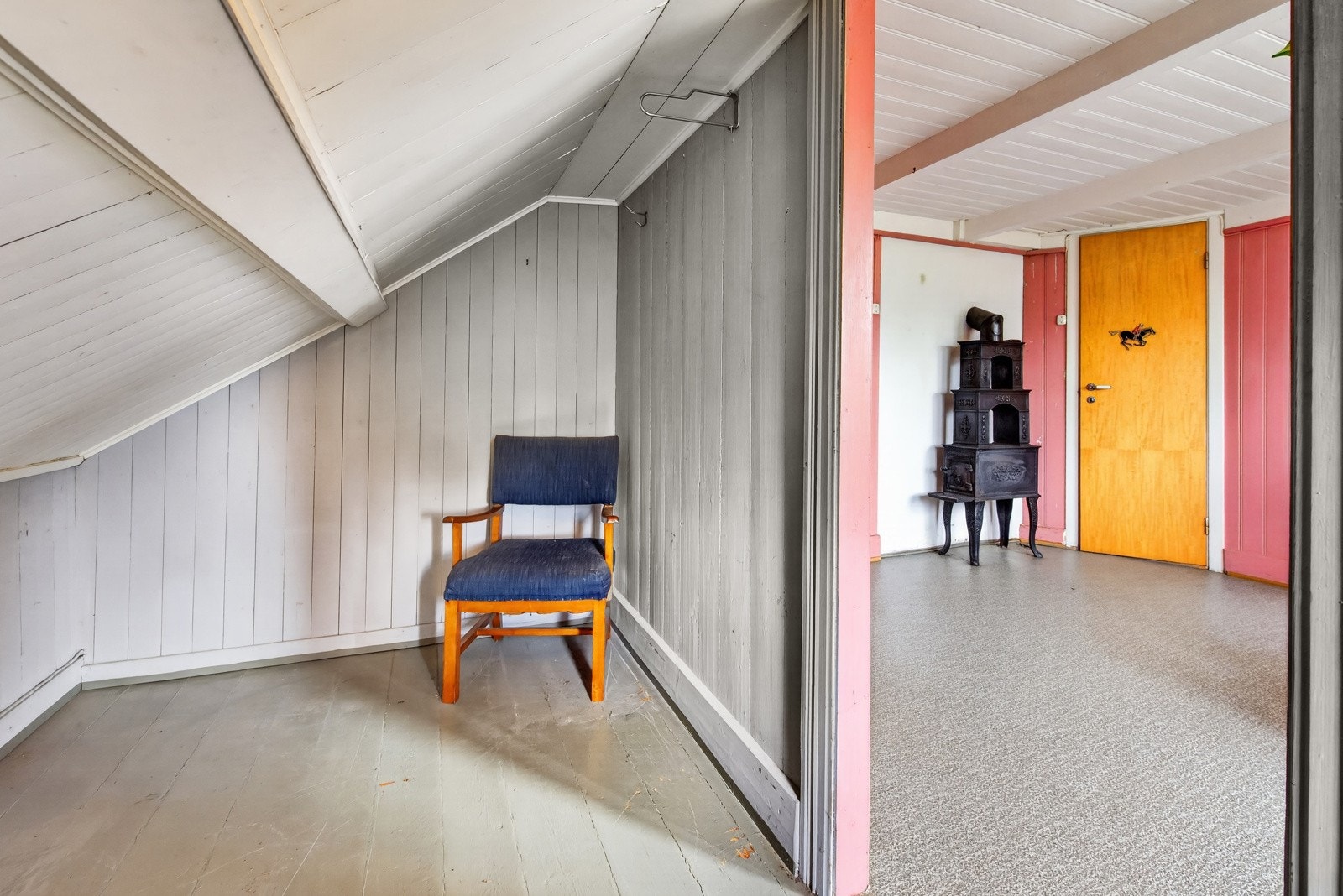 Fra kottet mot soverommet. Galleribilde