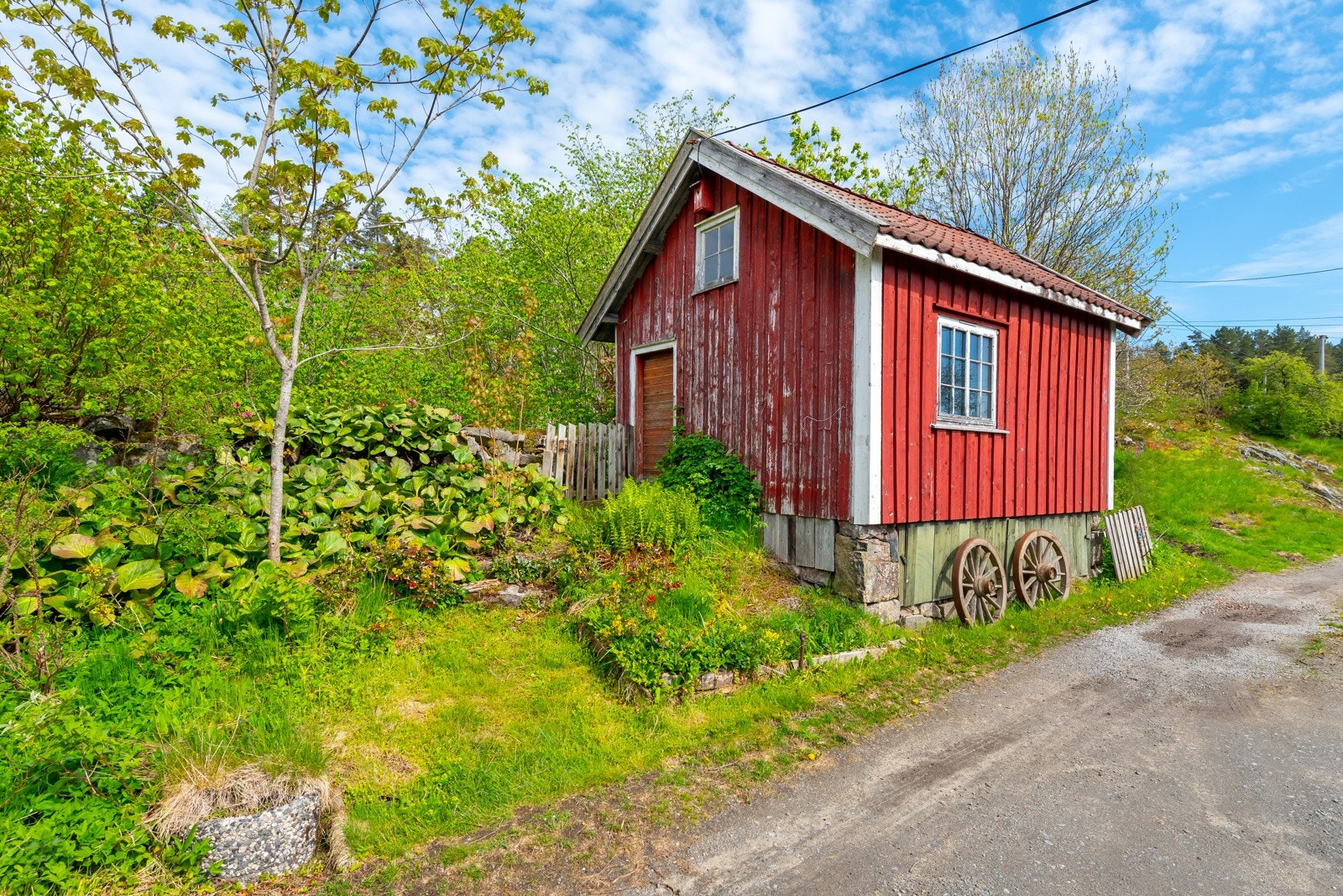 Eiendommen har også stabbur på 19 kvm. Galleribilde