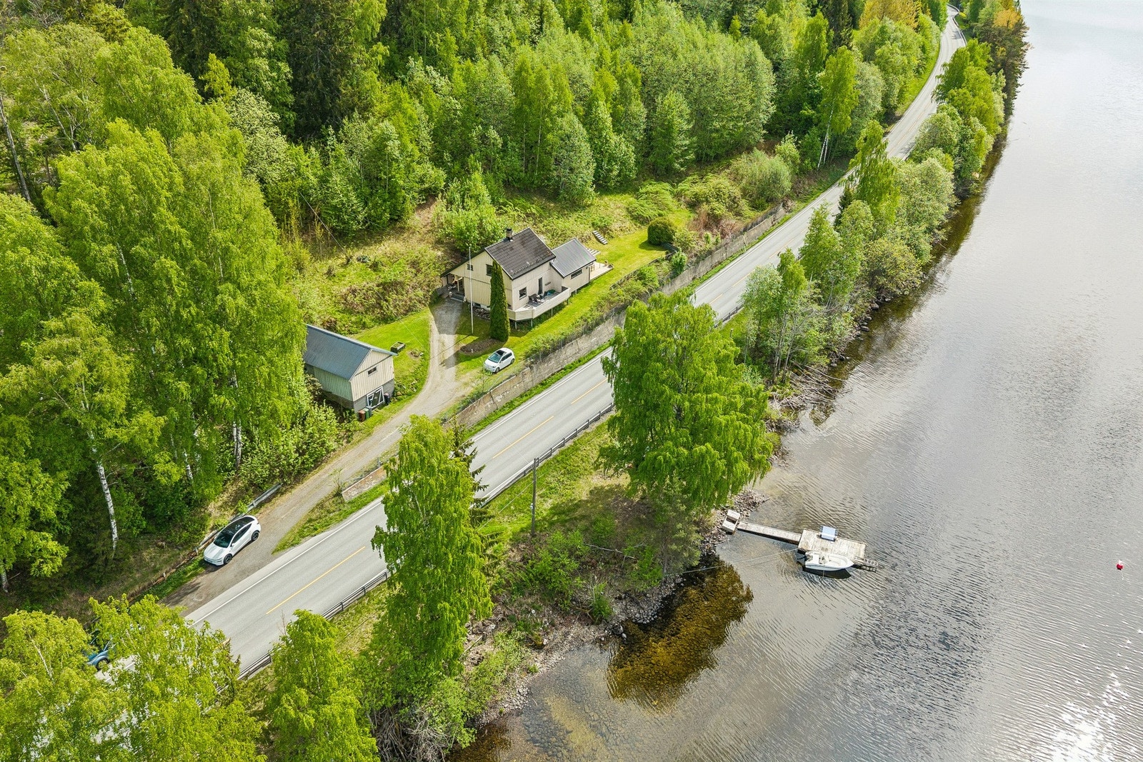 Dronebilde Galleribilde