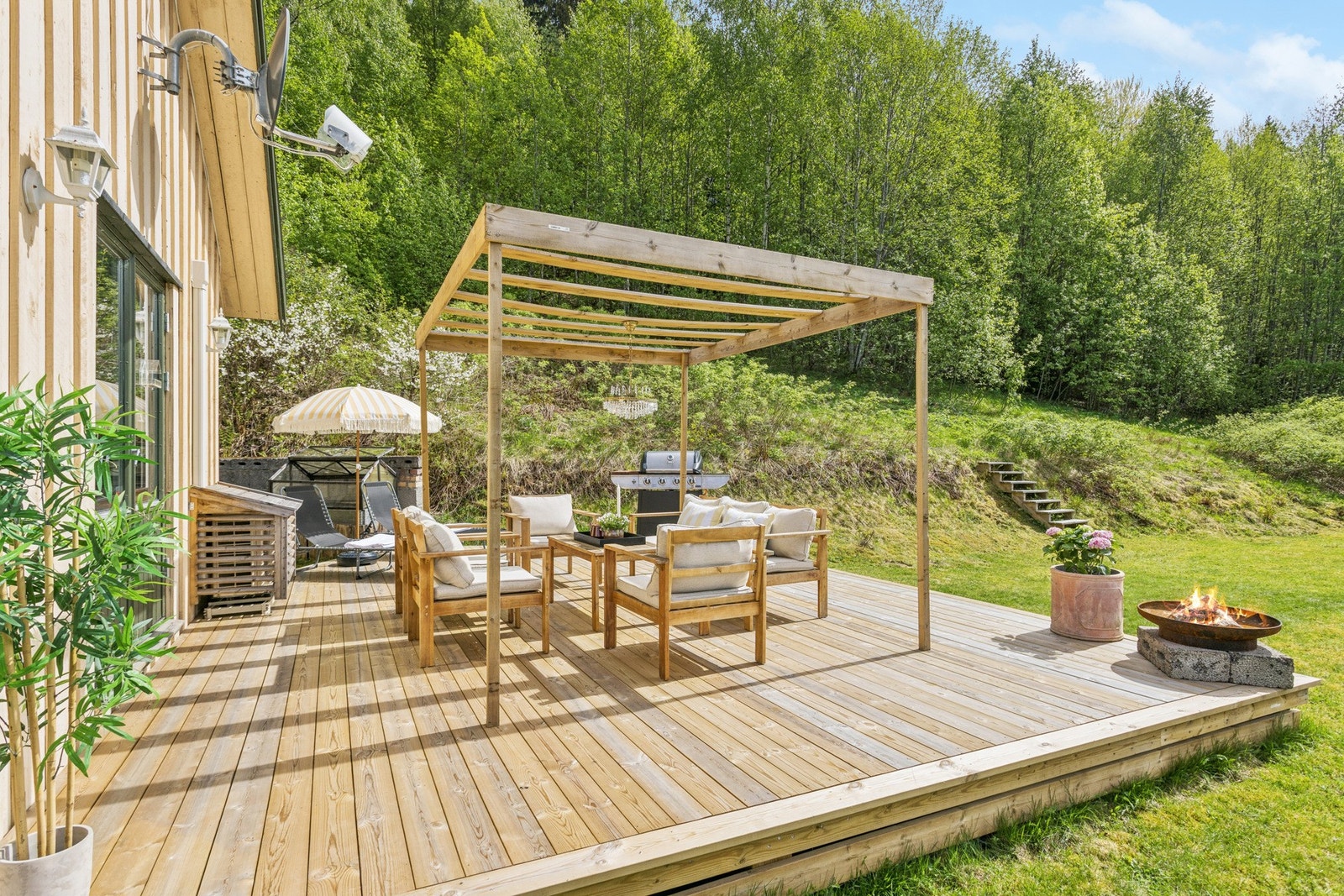 Nybygd terrasse på 34 kvm Galleribilde