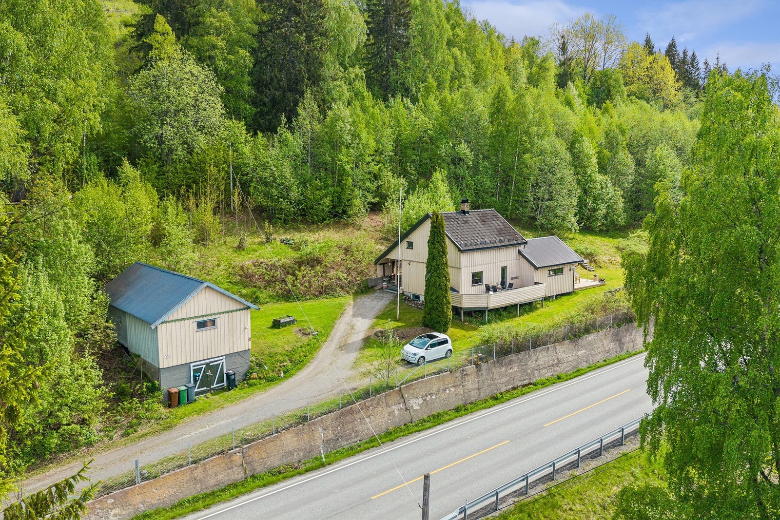 Hus og uthus Galleribilde