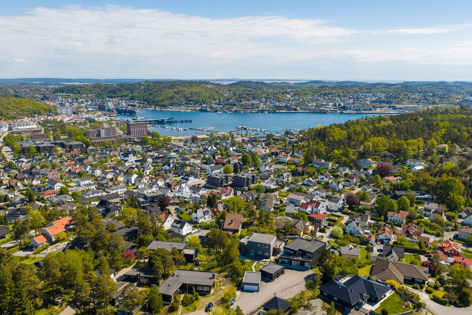 Flott beliggenhet på toppen av Hauanåsen Galleribilde