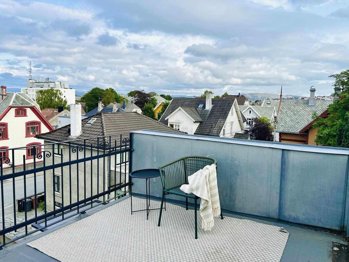 Takterrasse tilhørende rom 8 Galleribilde