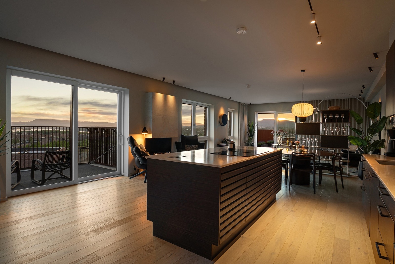 Velkommen til Nansenløkka 6 - en eksklusiv penthouse på Fornebu med alle fasiliteter. Foto: Kevin Fauske - Fotostallen AS Galleribilde
