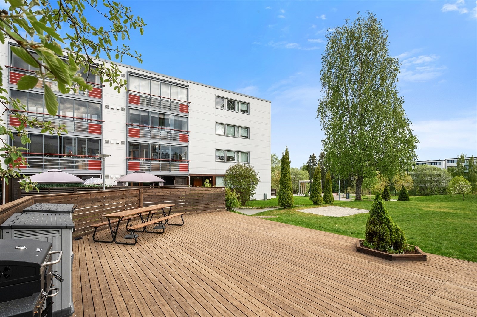 Flotte terrasser og sitteområder Galleribilde