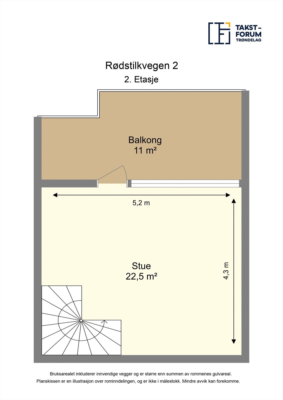Plantegning 2. etasje. Galleribilde