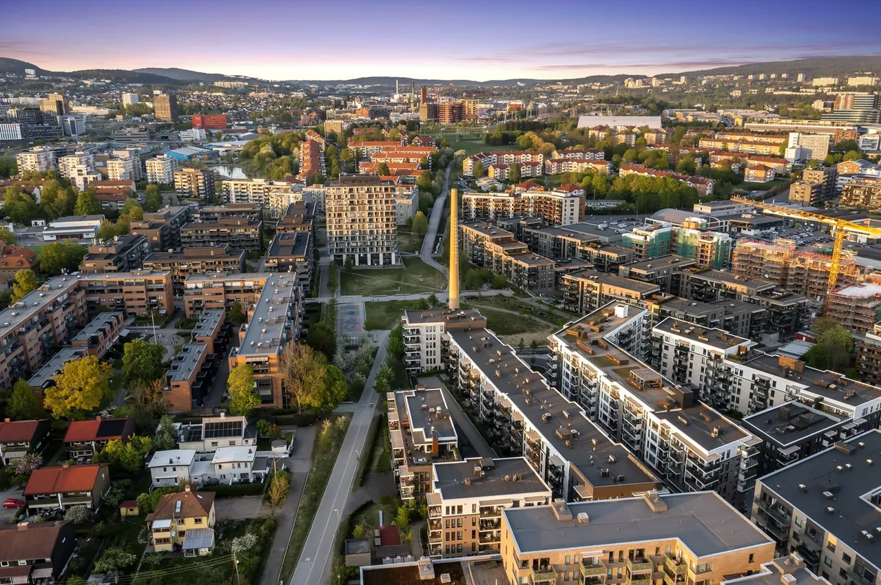 Området har vært gjennom en omfattende transformasjon de senere år og har blitt et svært attraktiv område. Galleribilde